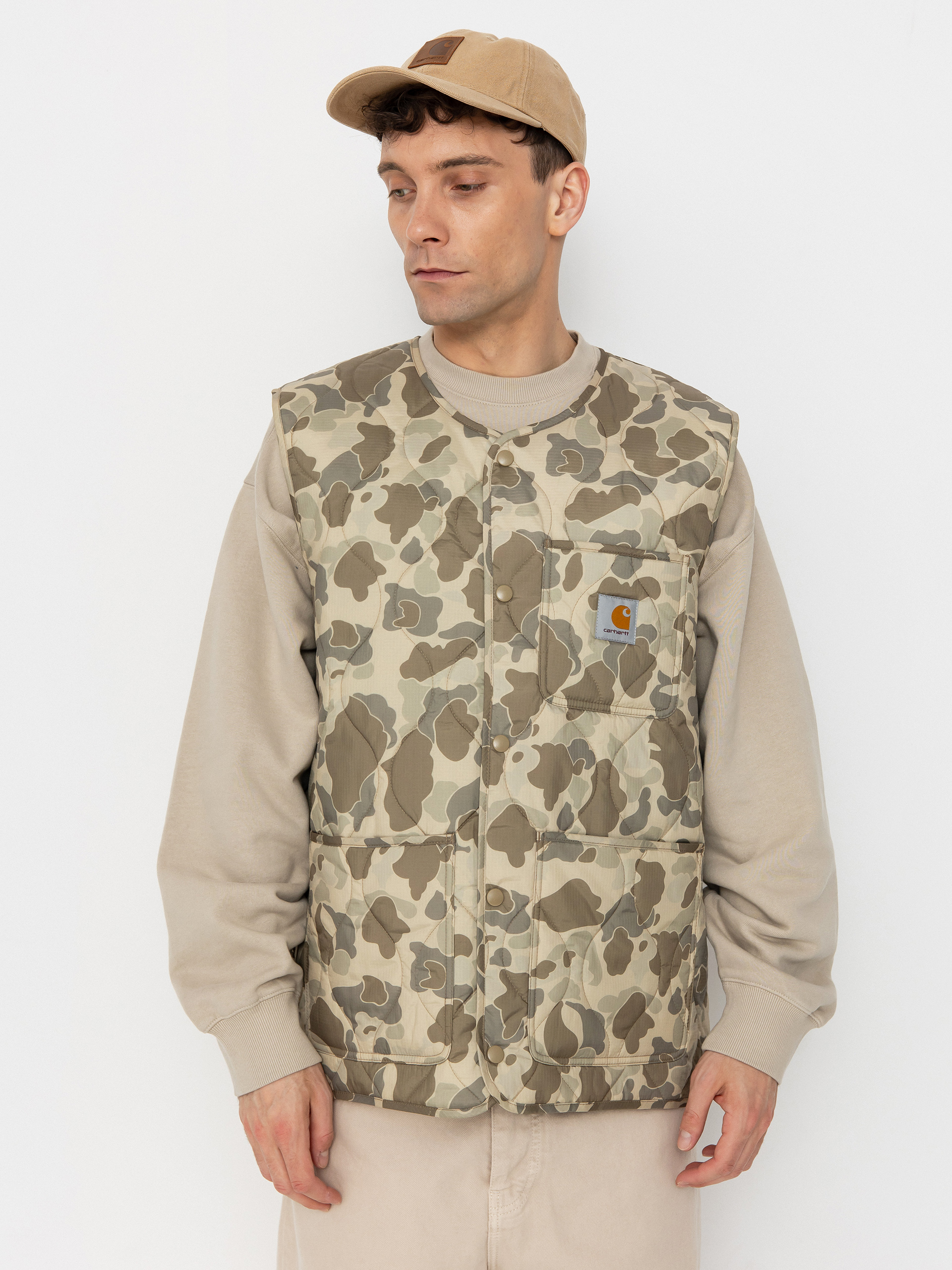 Безрукавка Carhartt WIP Skyton (camo duck/desert)