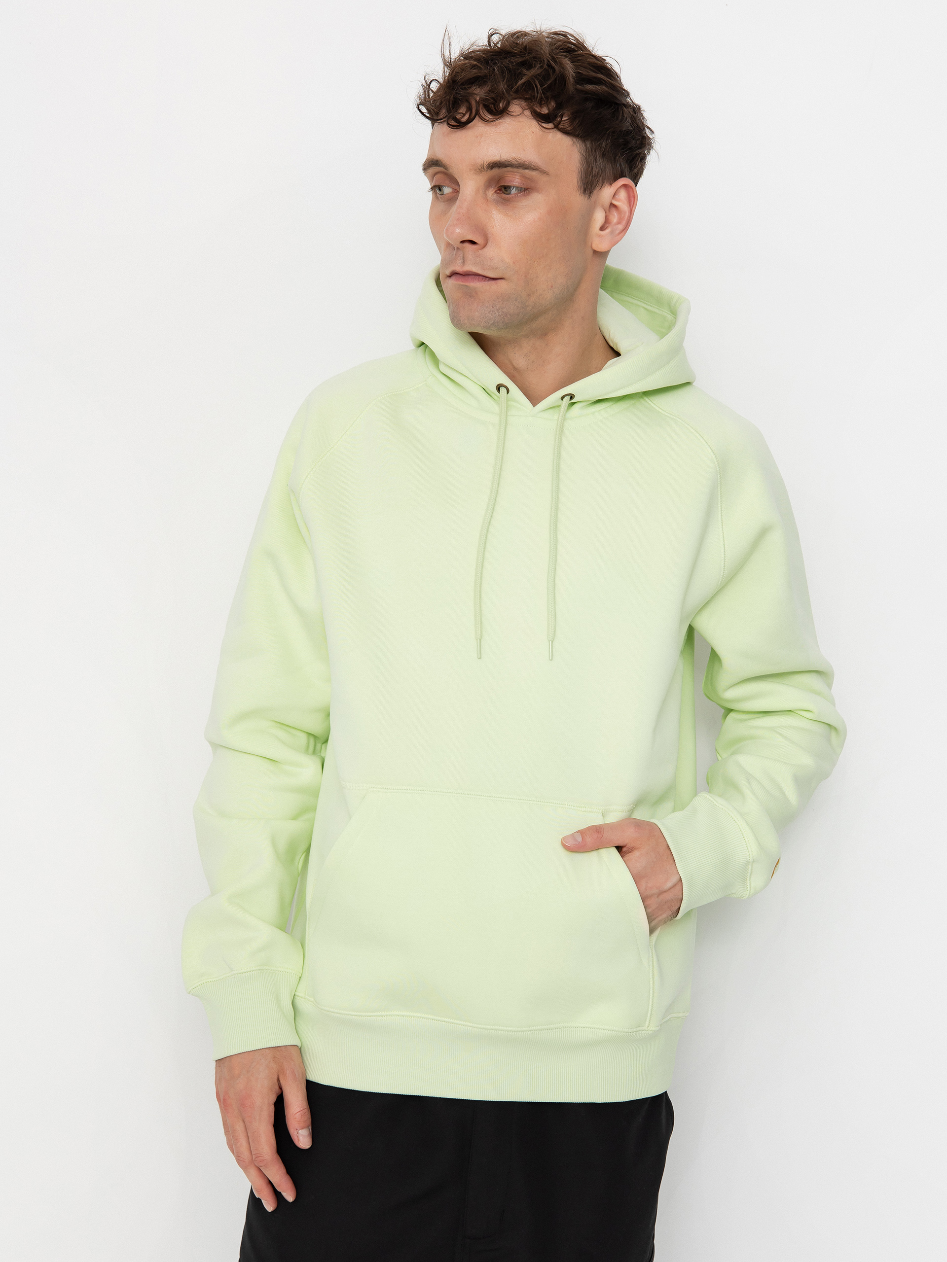 Худі Carhartt WIP Chase HD (air green/gold)