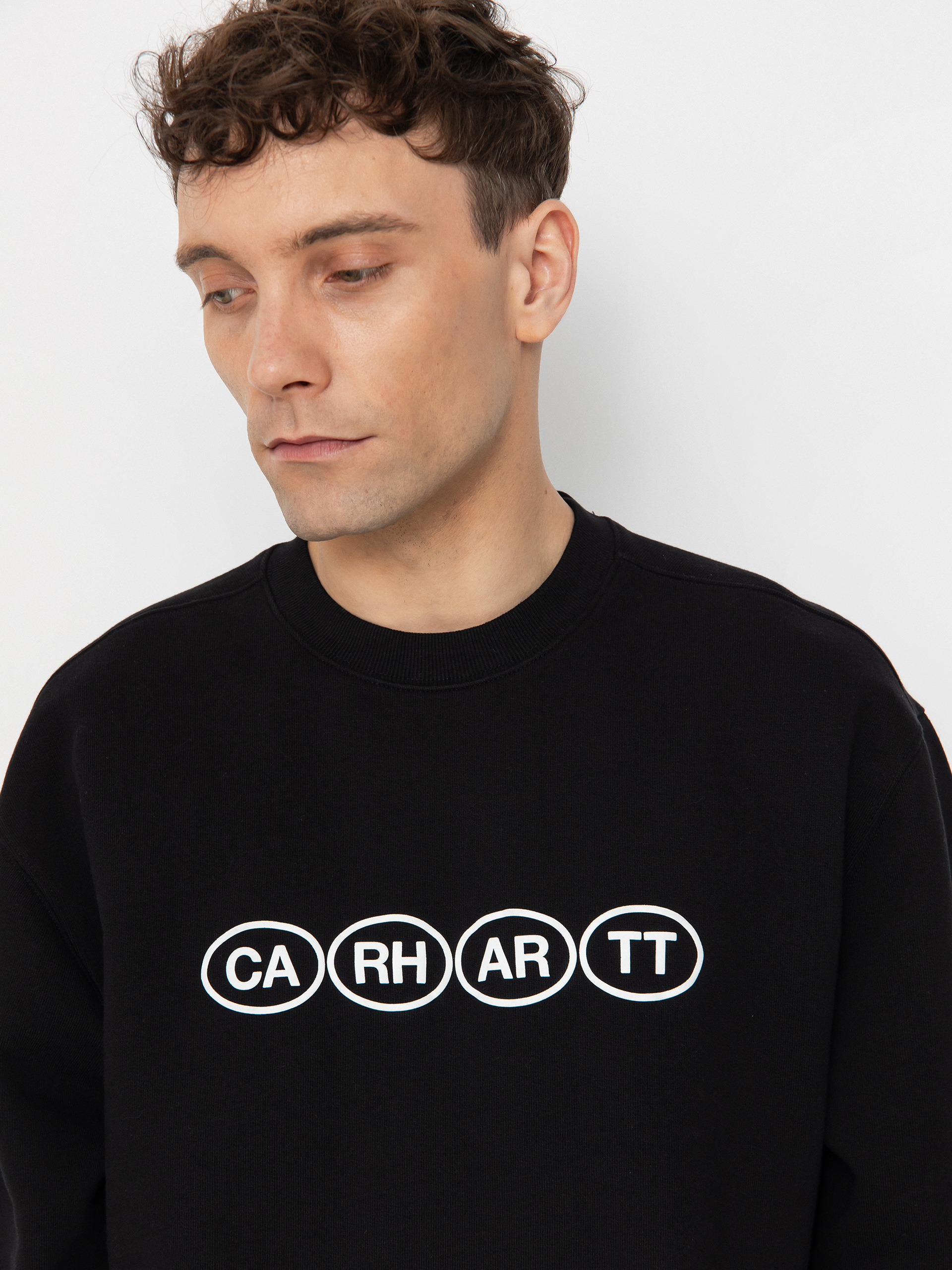 Світшот Carhartt WIP Bumper (black/white)
