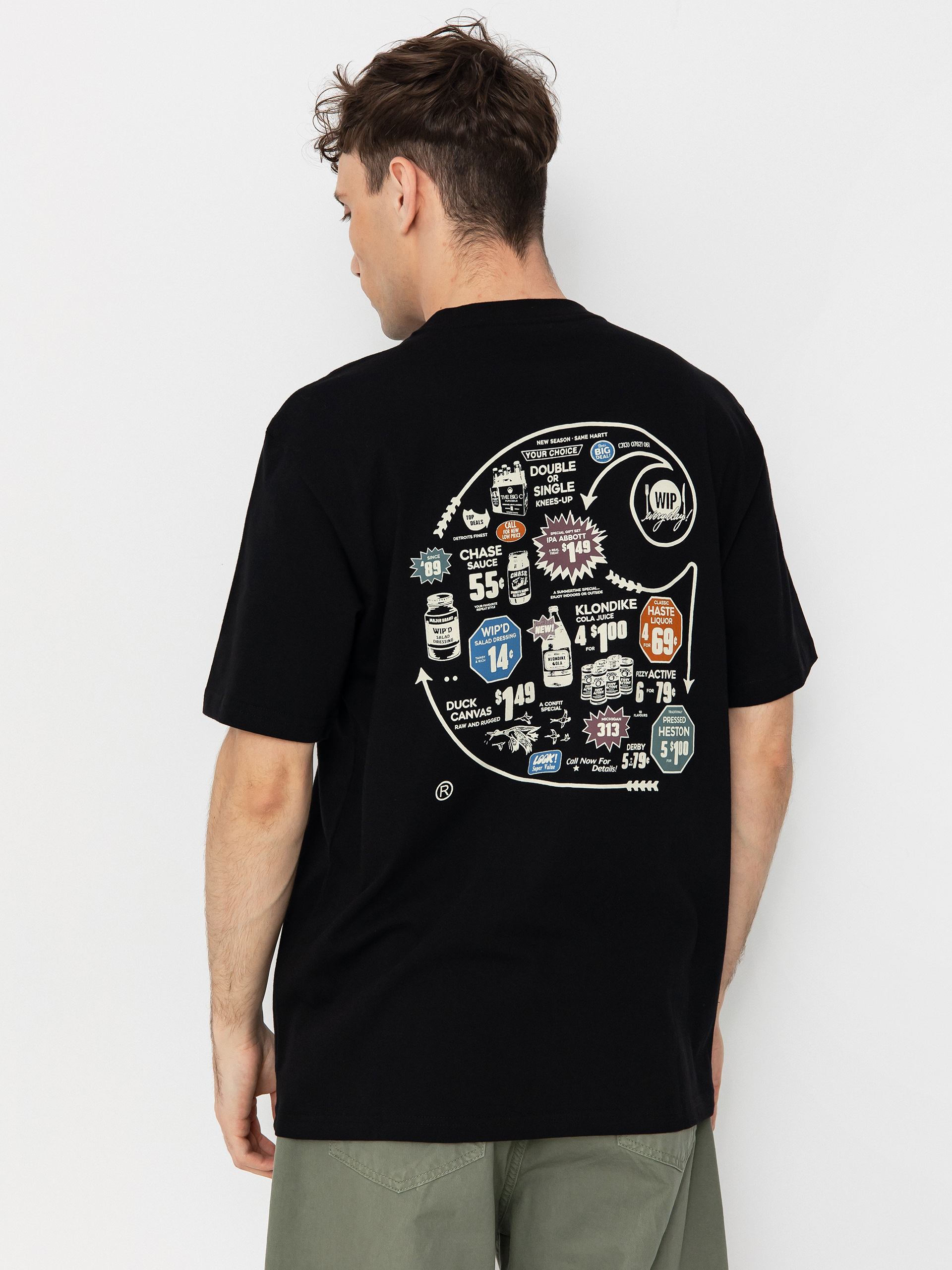 Футболка Carhartt WIP Catalogue C Logo (black)