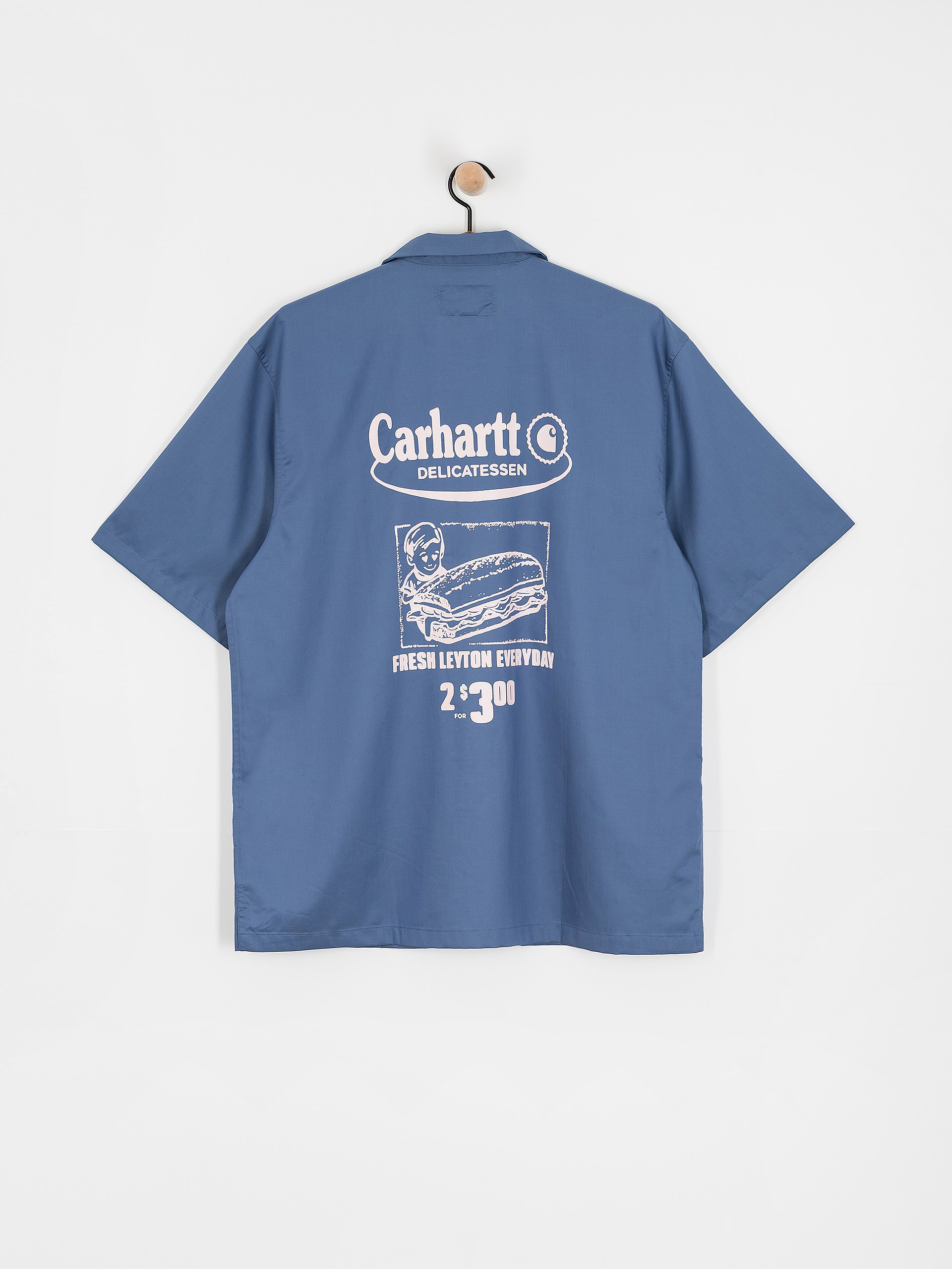 Сорочка Carhartt WIP Deli (blue iris/air pink)