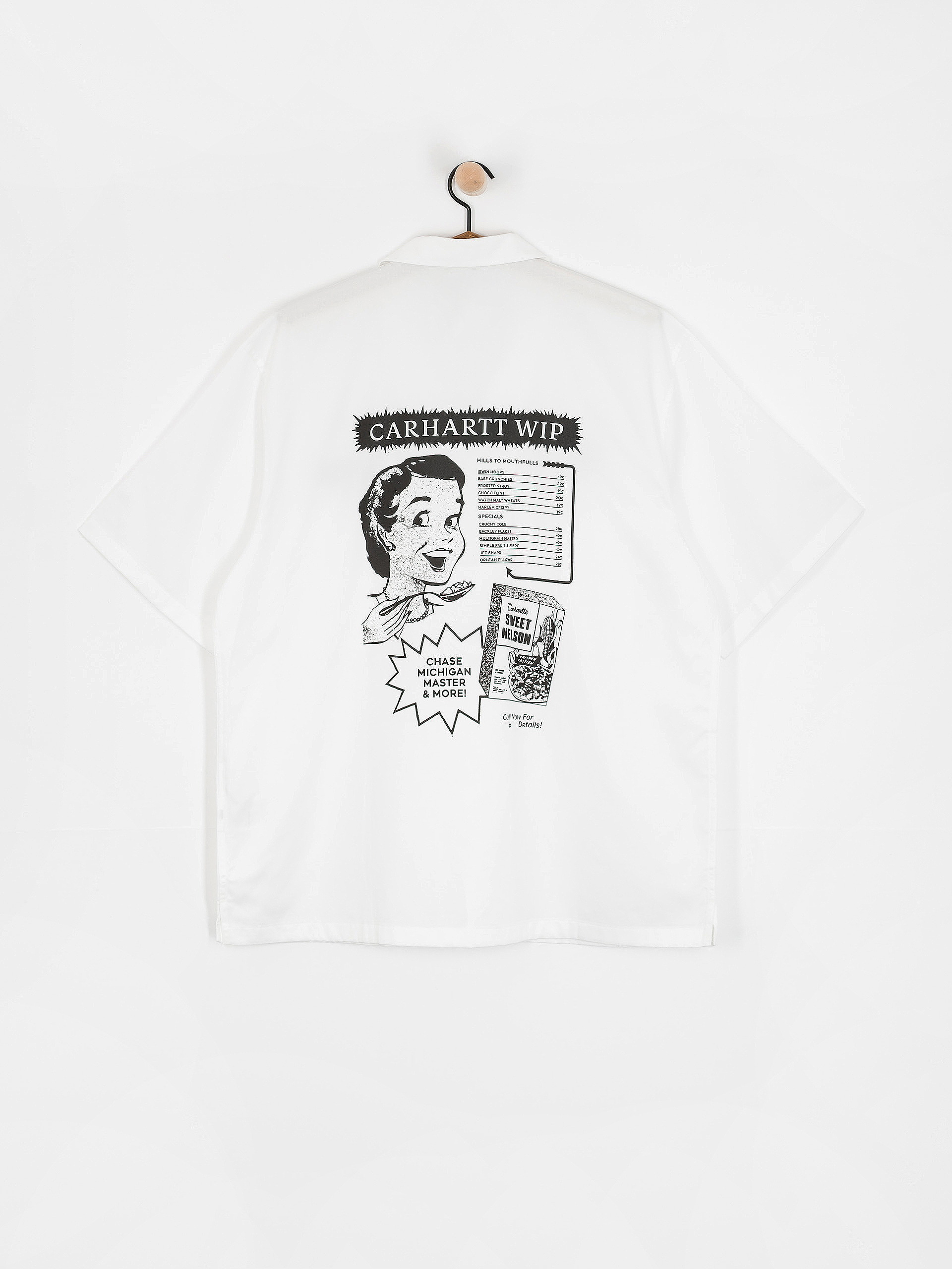 Сорочка Carhartt WIP Deli (white/black)