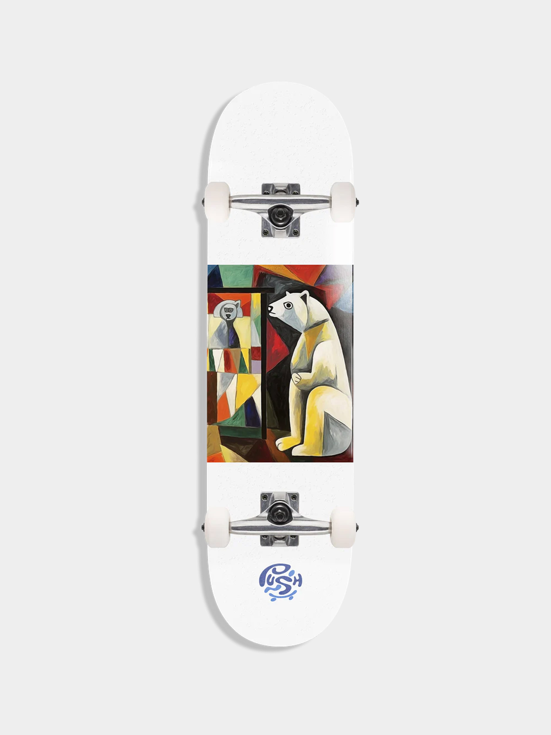 Скейтборд Push Canada MLSL (white)