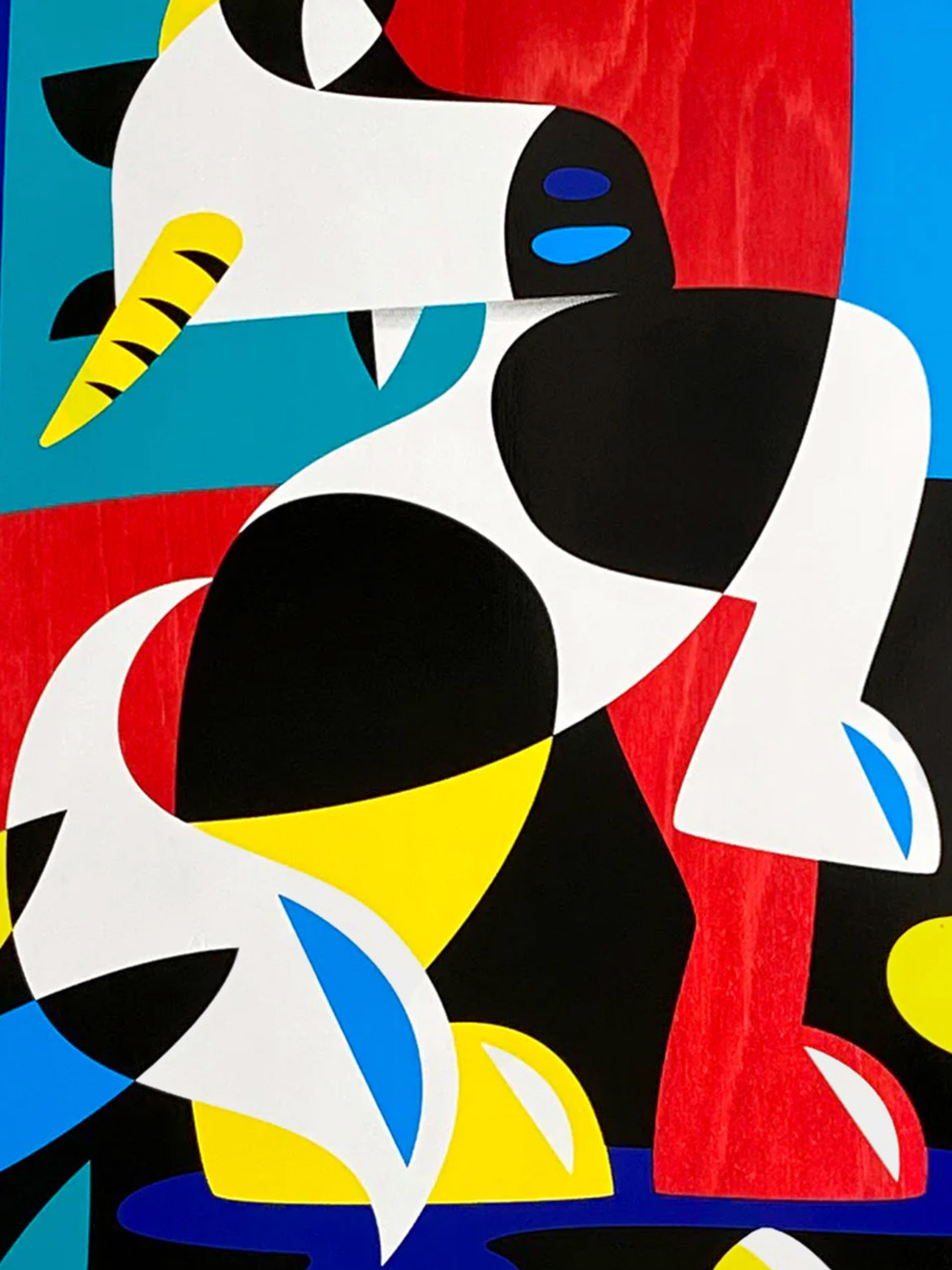 Скейтборд Push Louie Barletta Guest (red/blue)