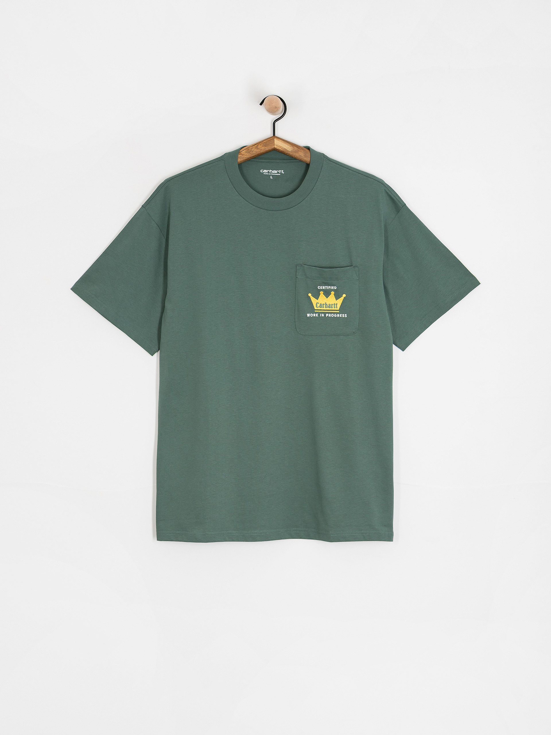 u0424u0443u0442u0431u043eu043bu043au0430 Carhartt WIP Crown Pocket (silver pine)