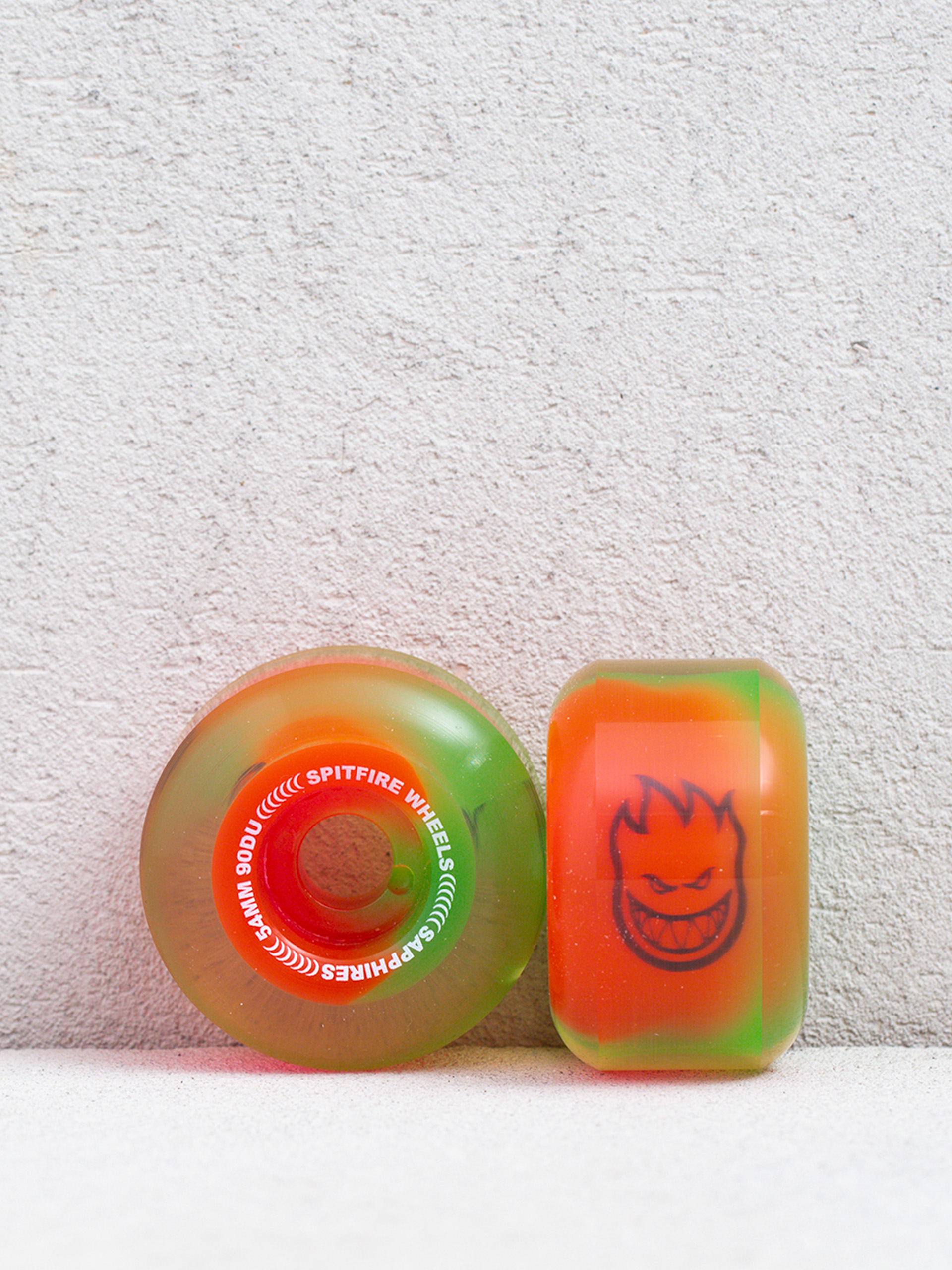 Колеса Spitfire Formula Four 90 Duro Sapphires (pink/green)
