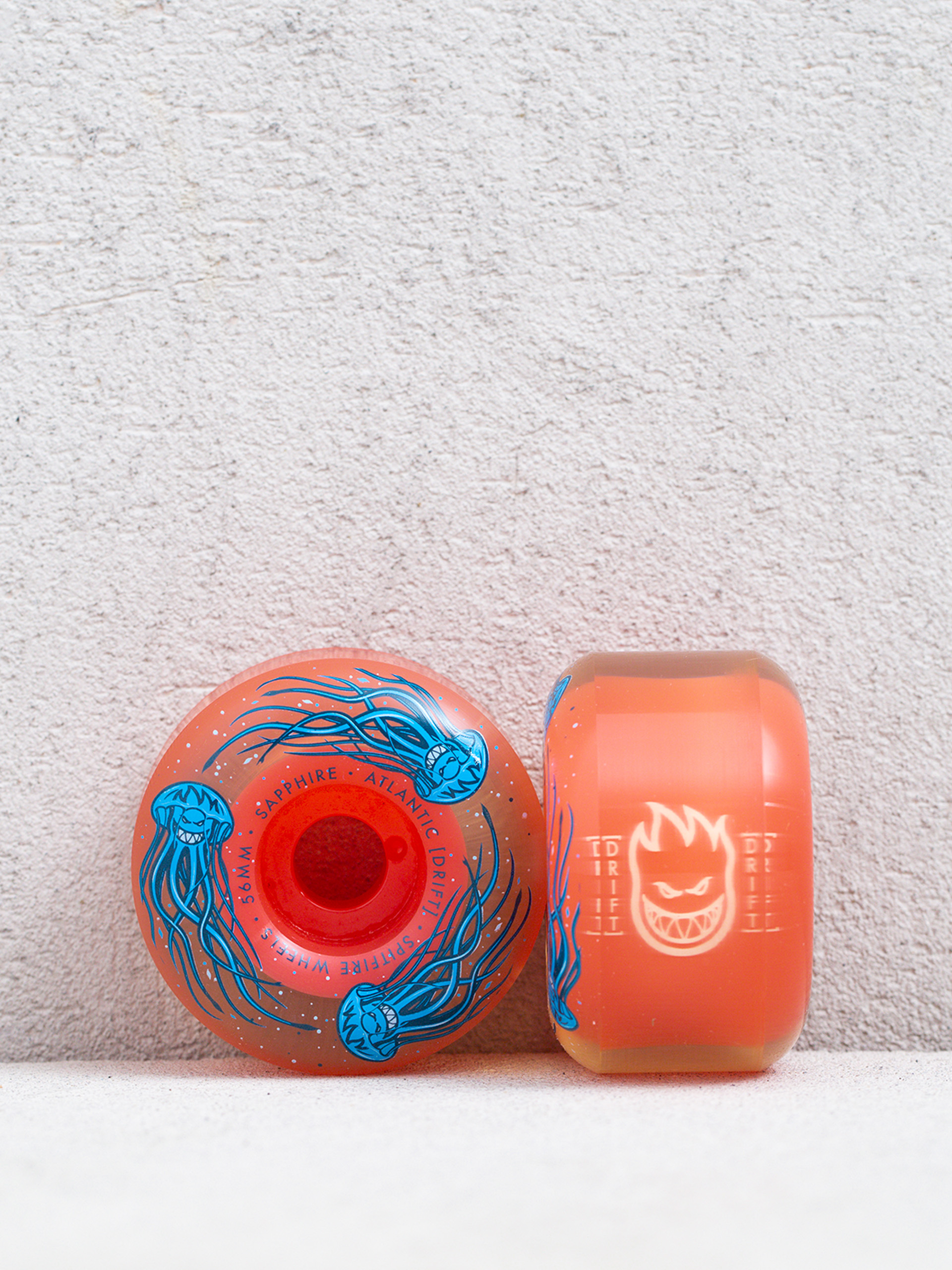 Колеса Spitfire 90D Atlantic Drift Radials (clear/pink)