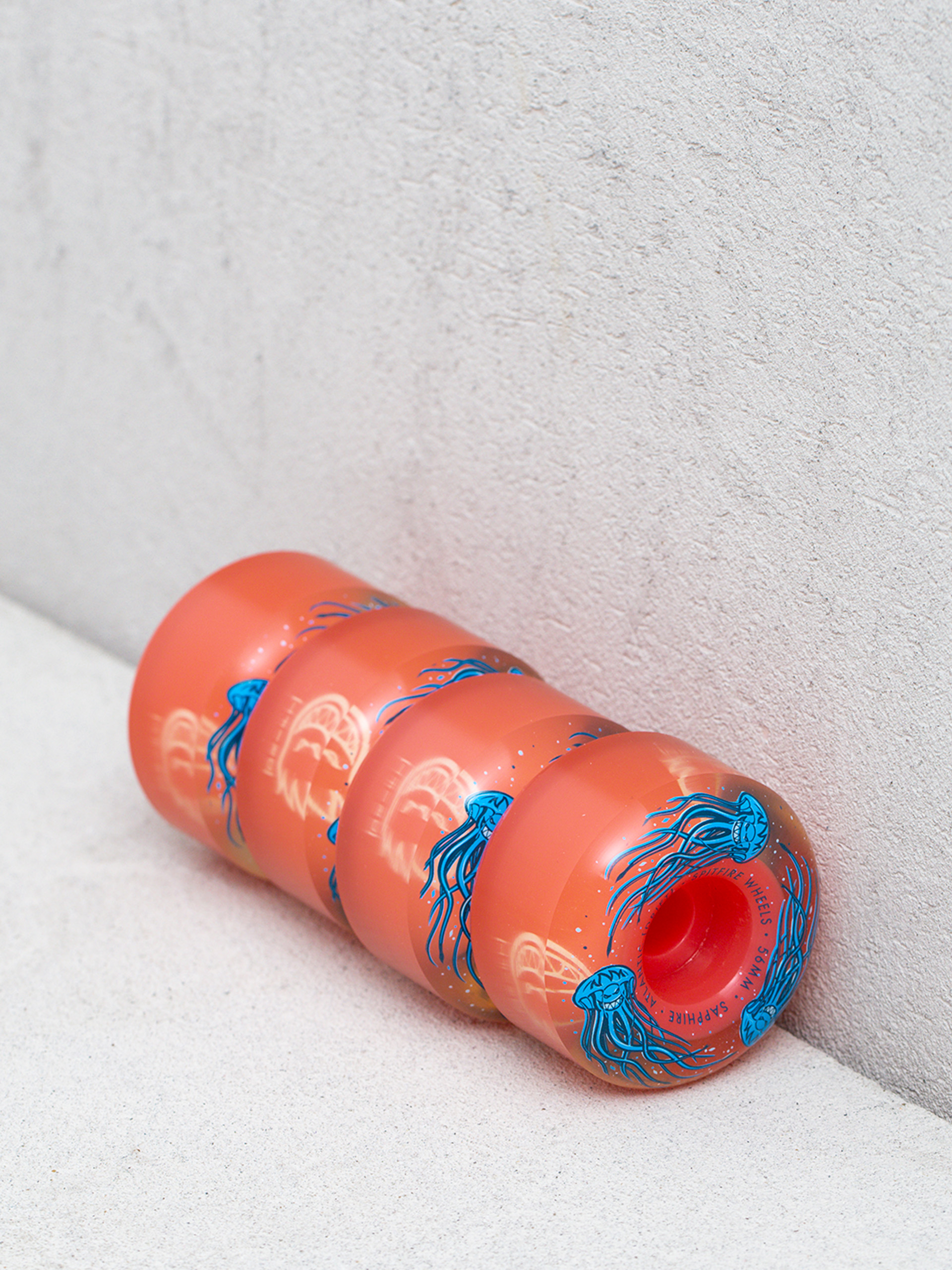 Колеса Spitfire 90D Atlantic Drift Radials (clear/pink)