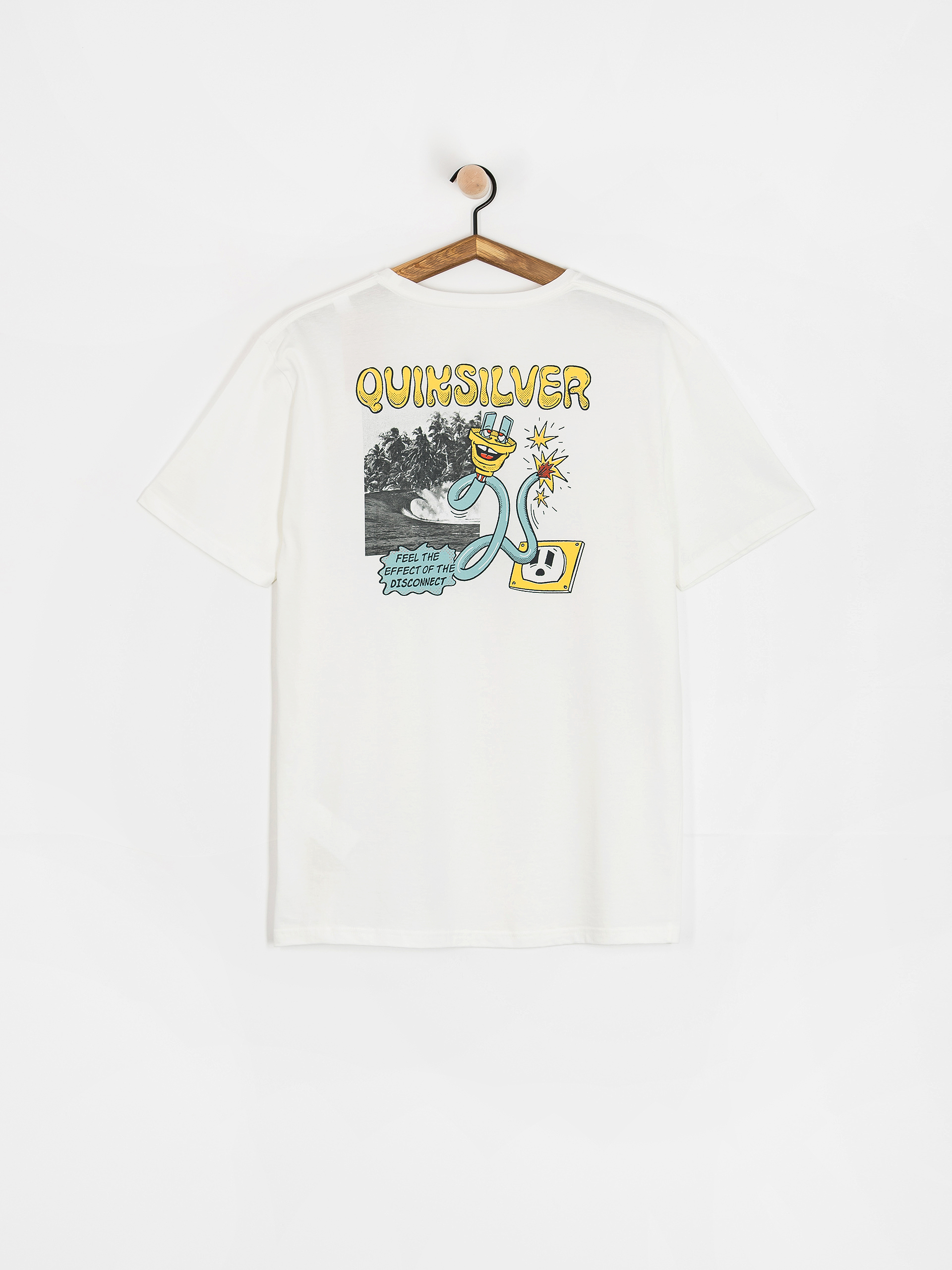 Футболка Quiksilver Disconnect Effects (white)