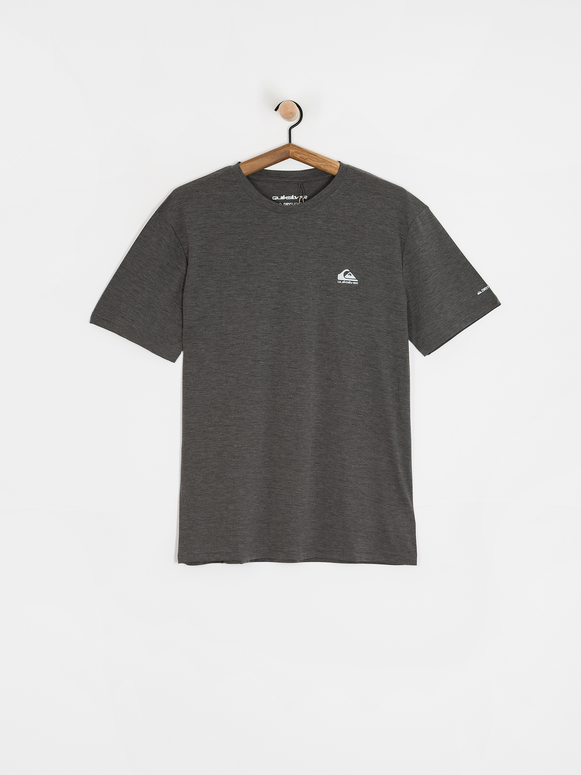 Футболка Quiksilver Coastal Run (black heather)