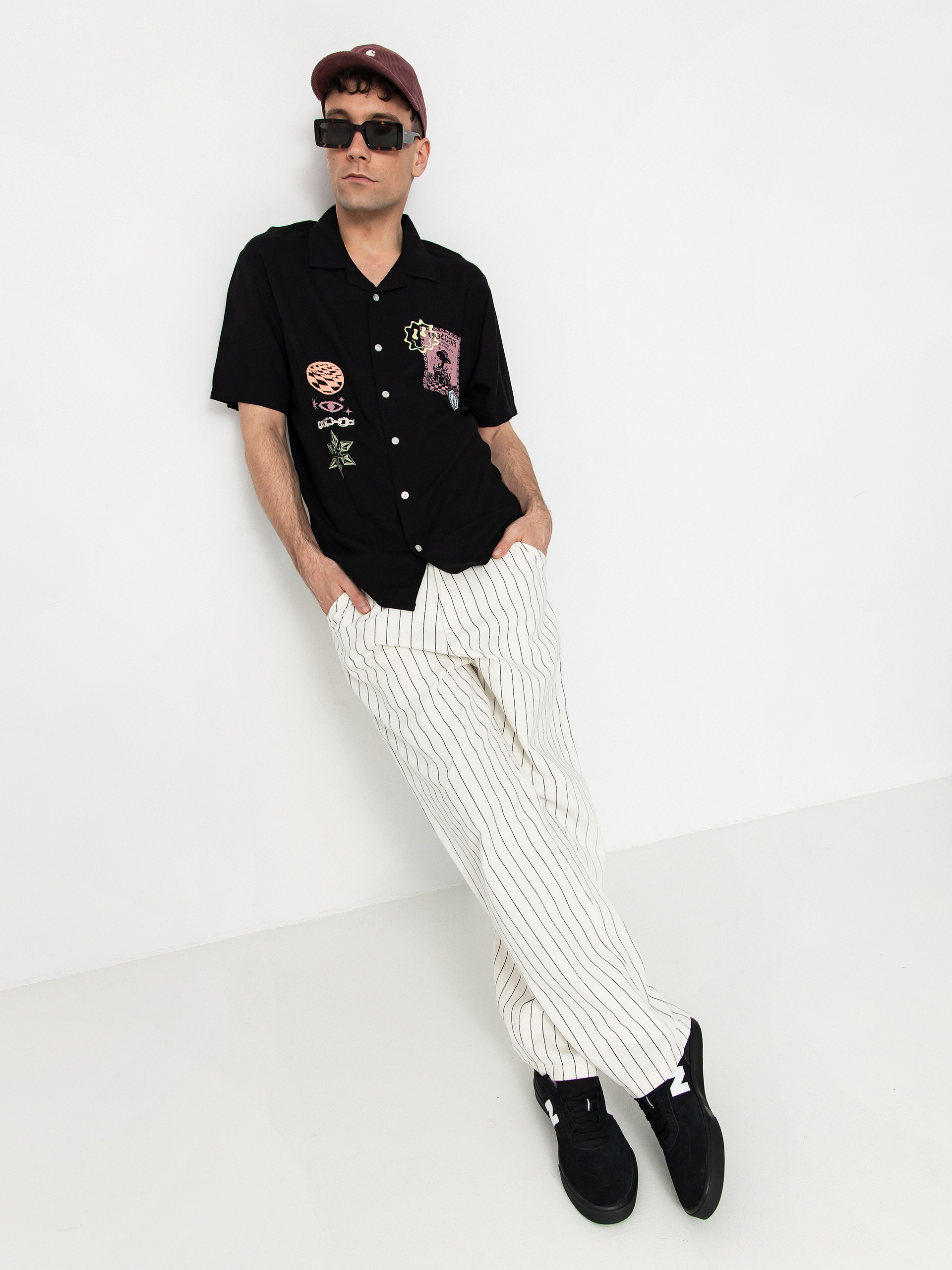 u0421u043eu0440u043eu0447u043au0430 Volcom Fa F Rygalski (black)