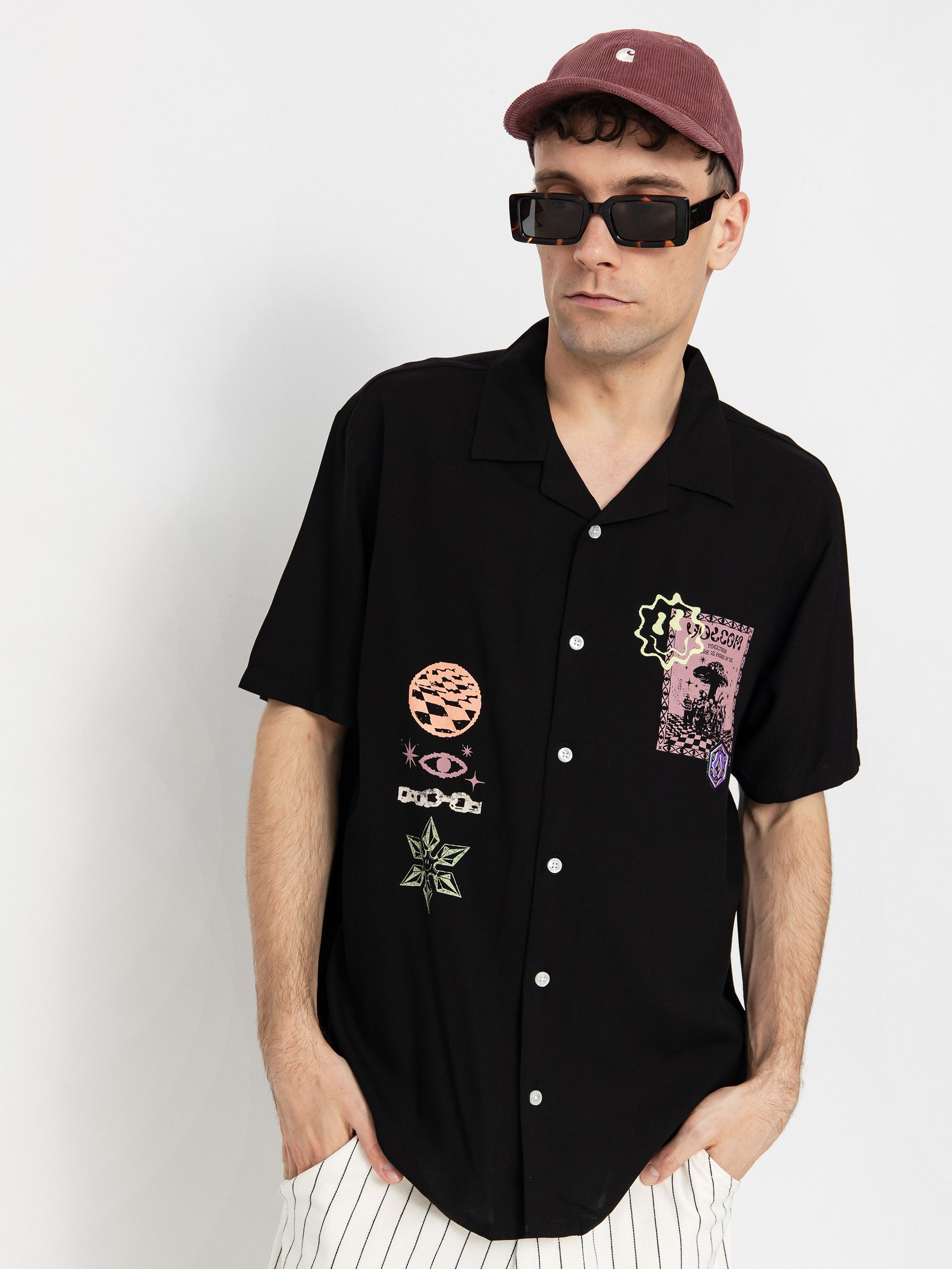 Сорочка Volcom Fa F Rygalski (black)