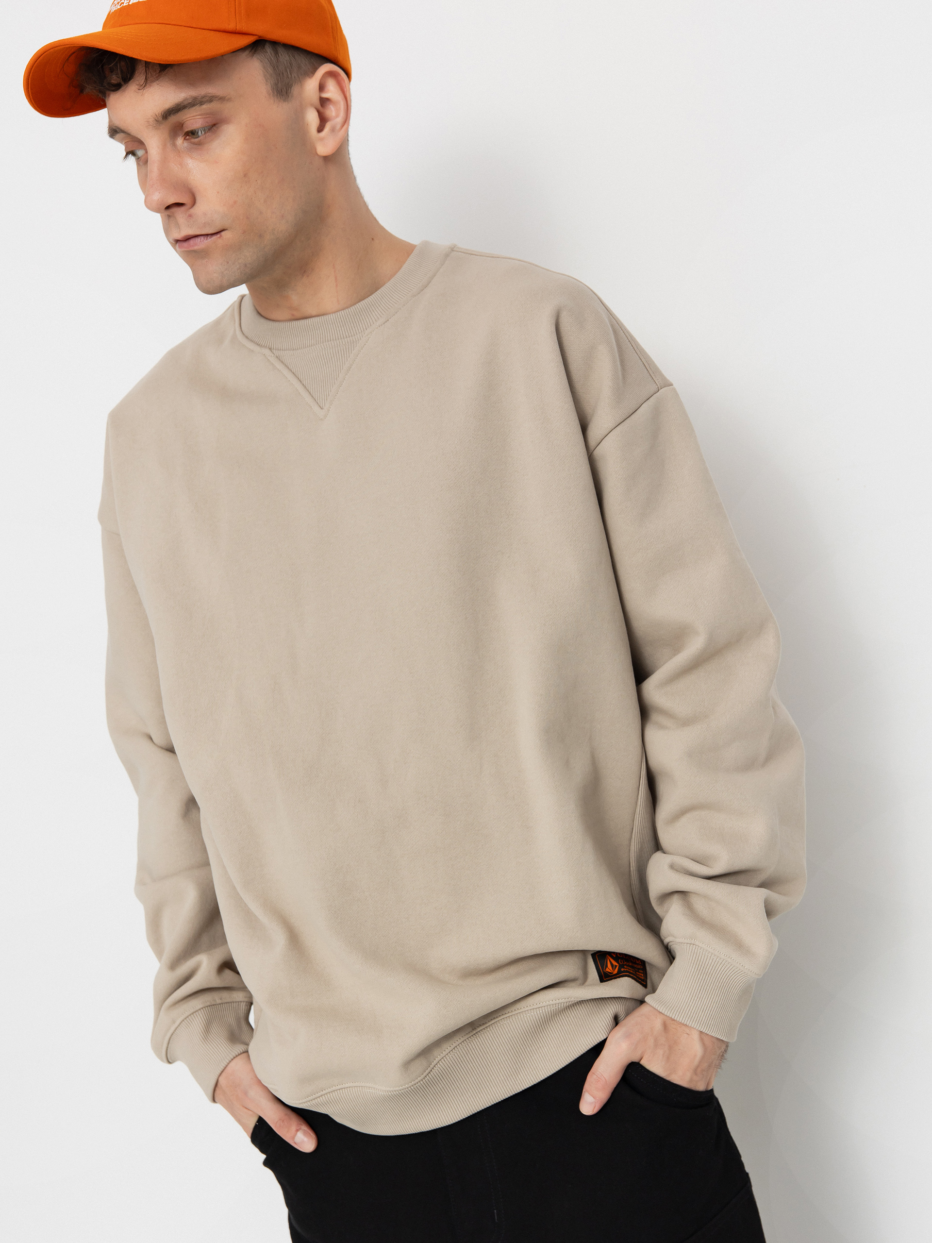 Світшот Volcom Operators Crew (light khaki)