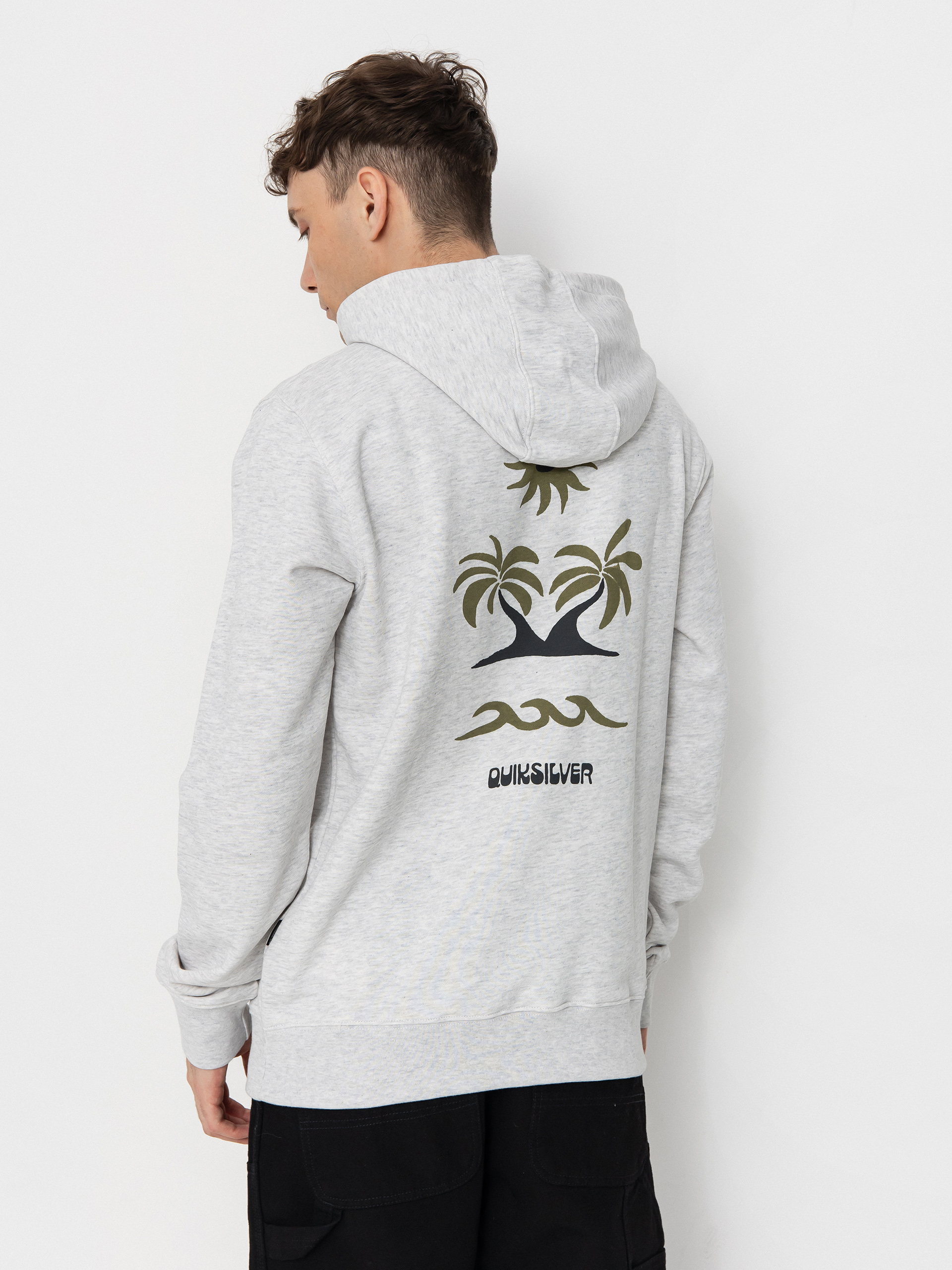 Худі Quiksilver Graphic Mix HD (white marble heather)