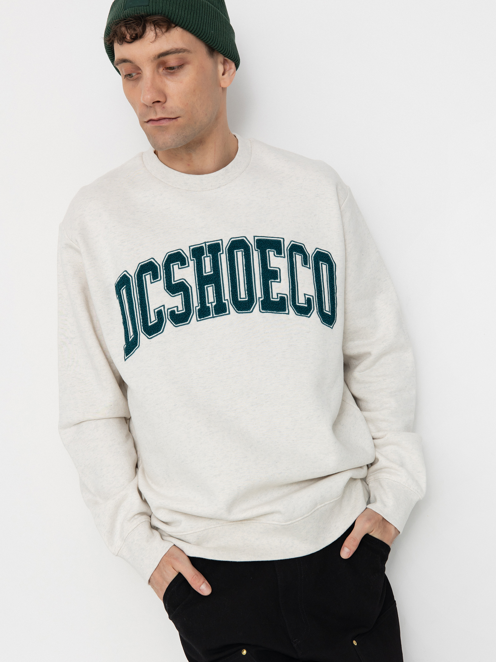 Світшот DC Varsity Crew (snow heather)