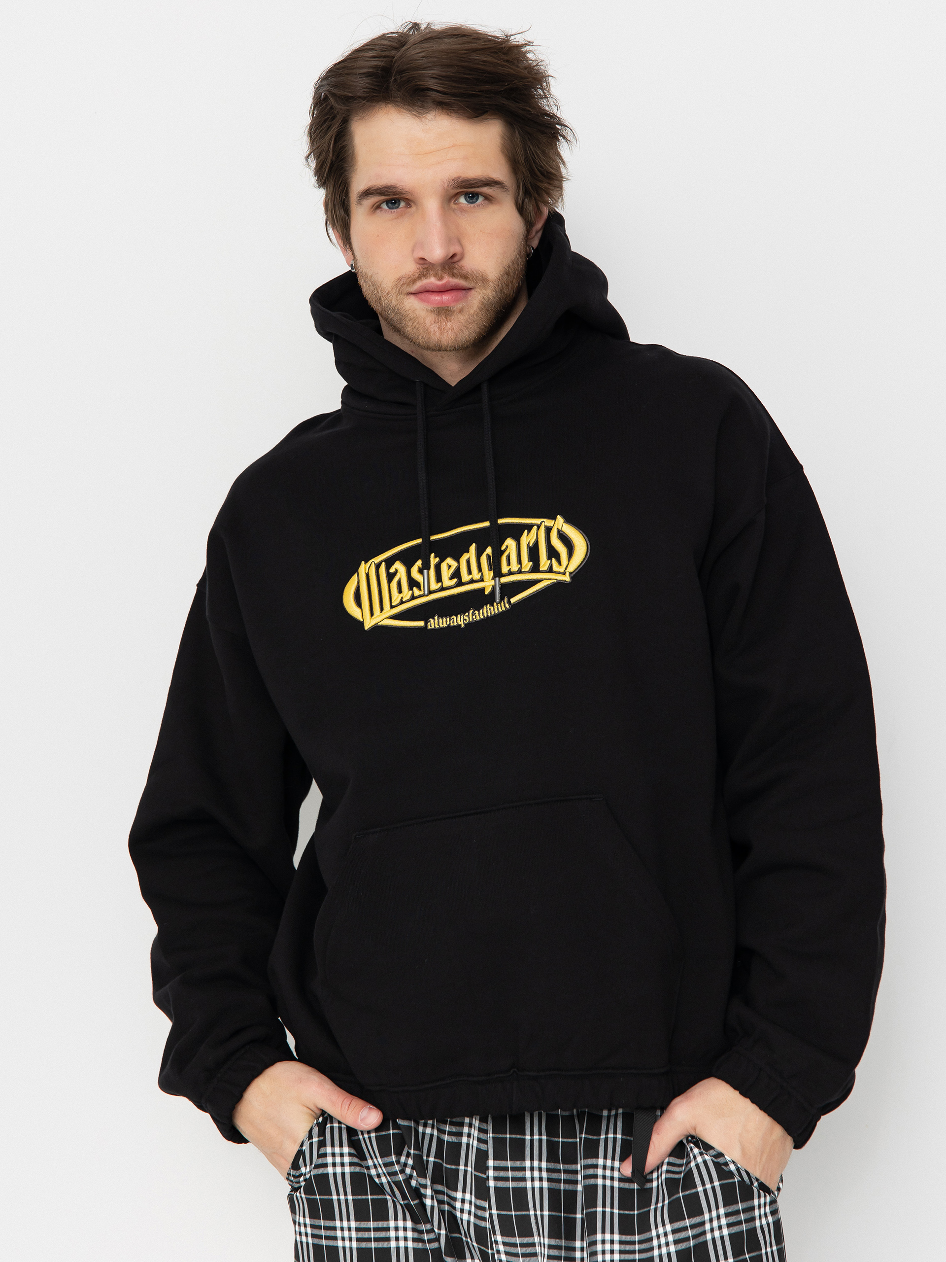 Худі Wasted Paris Yard Boxy HD (black)