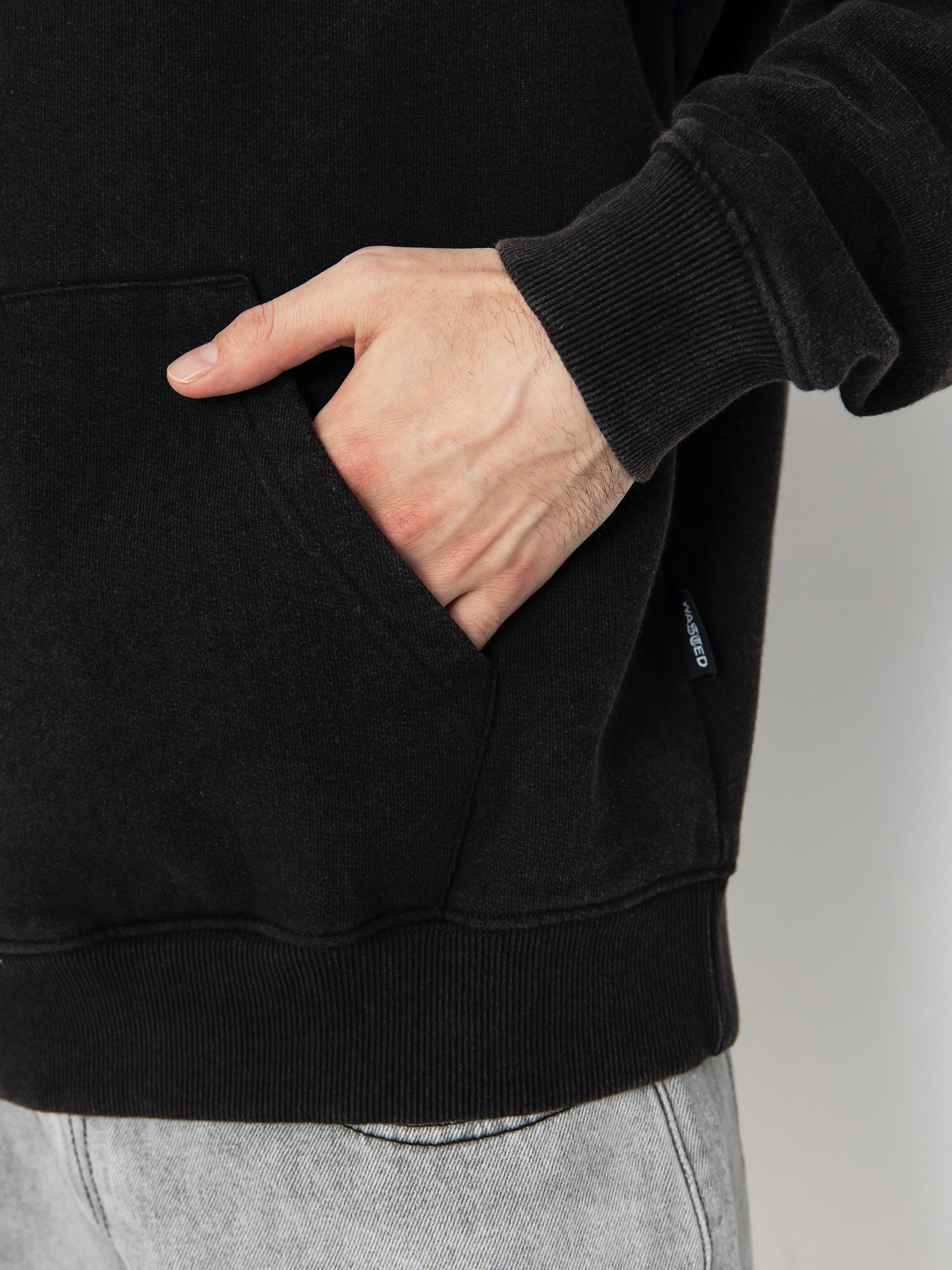 Худі Wasted Paris Mirage HD (faded black)