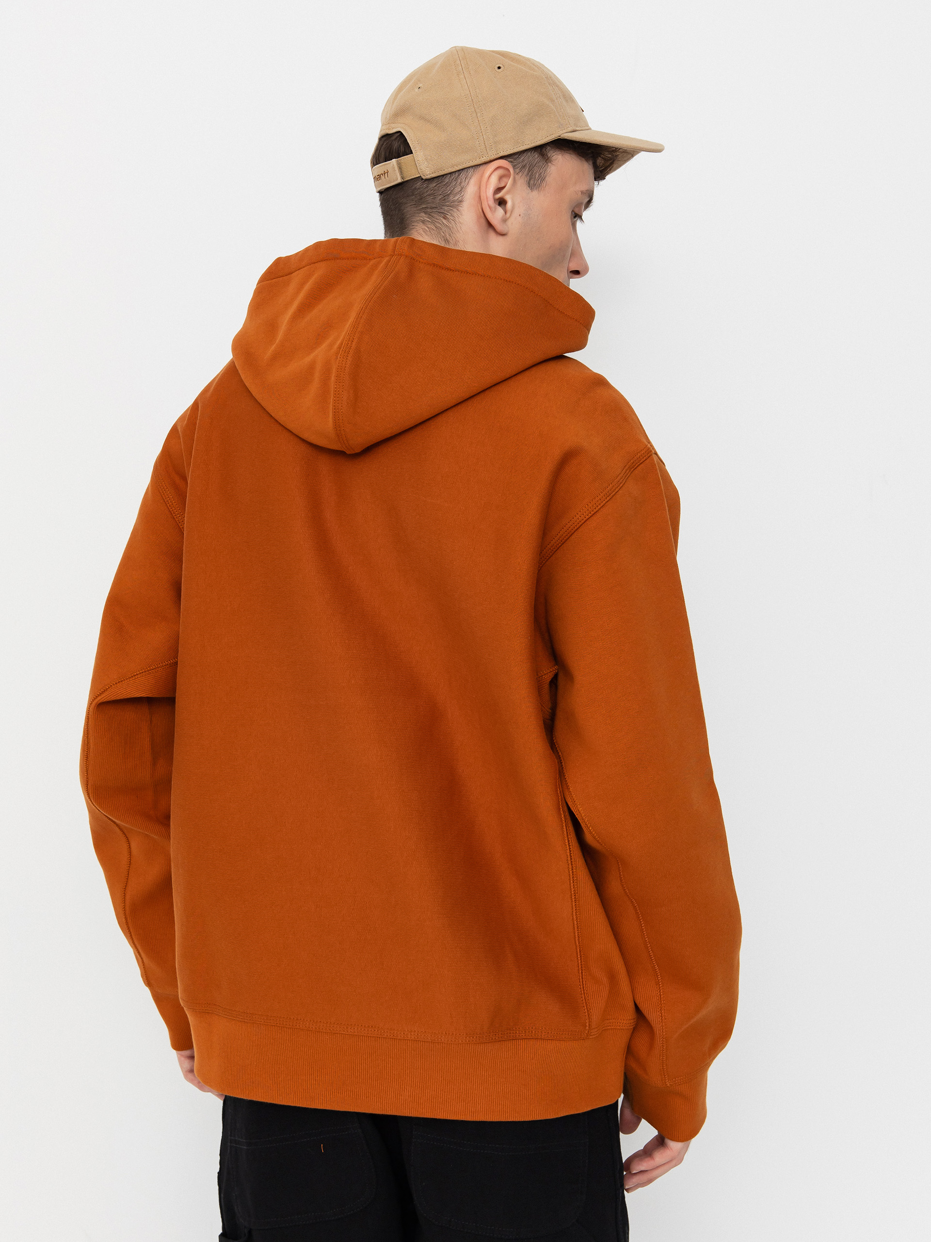 Худі Carhartt WIP American Script HD (sienna)