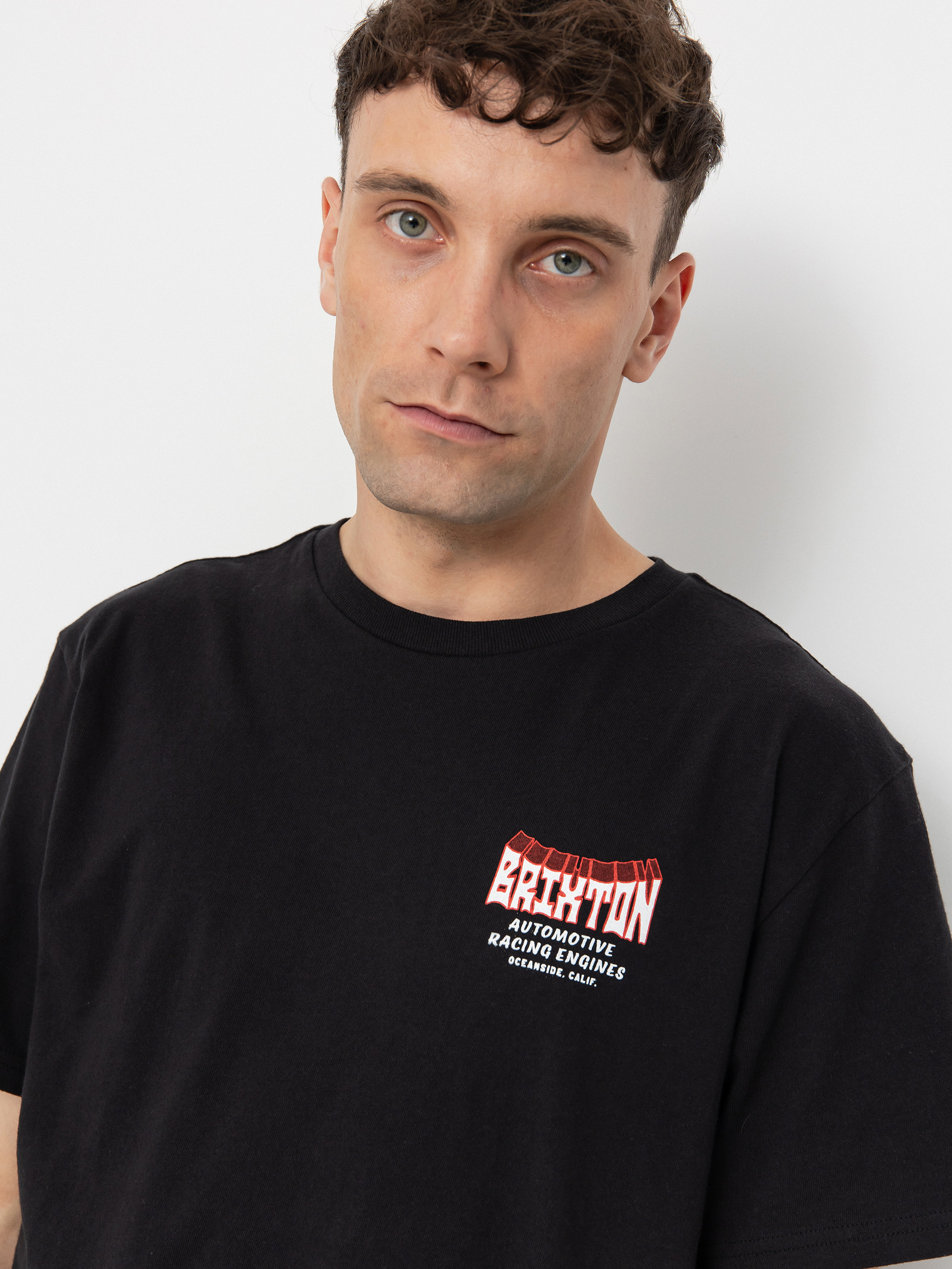 Футболка Brixton Horsepower Stt (black)
