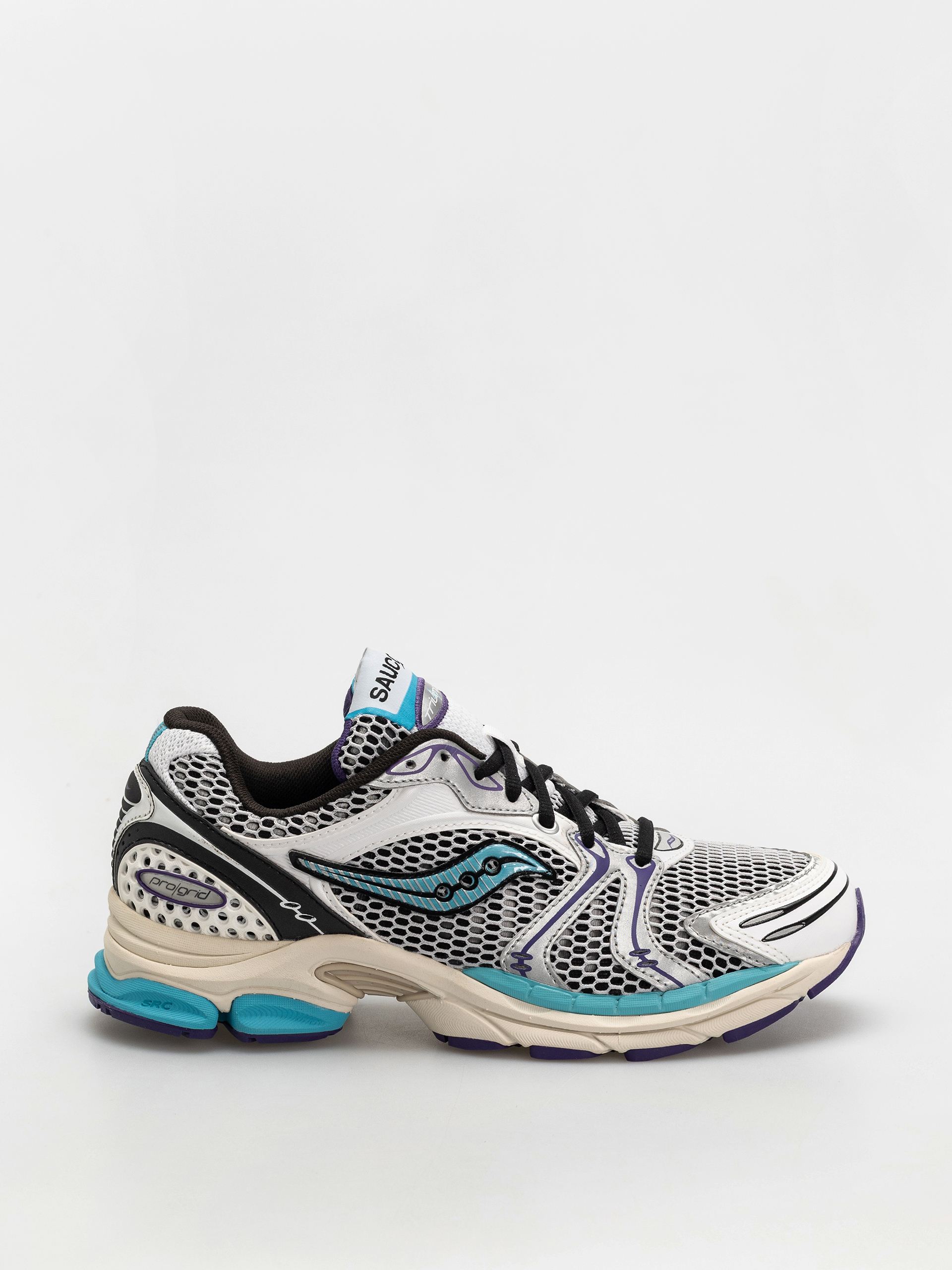 ザイシュンギ Взуття Saucony Progrid Triumph 4 - білий (white/blue)