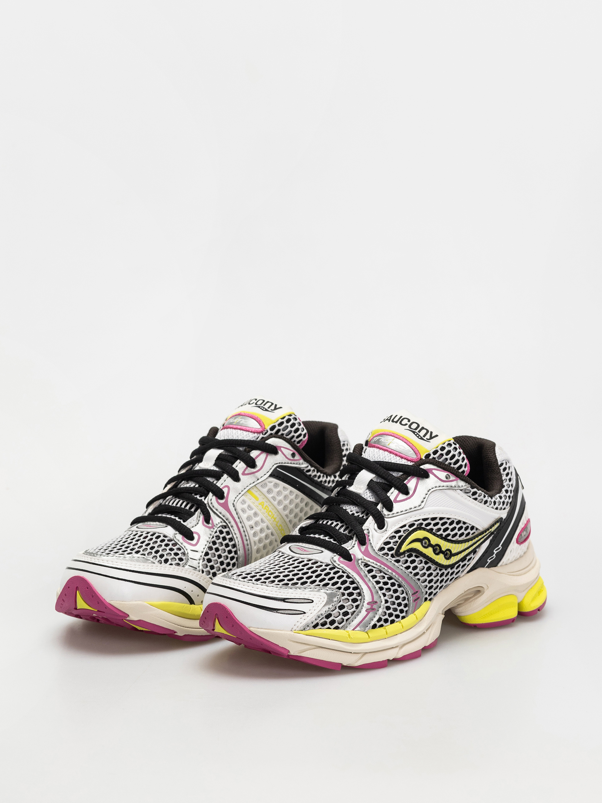 Взуття Saucony Progrid Triumph 4 (white/fluo)