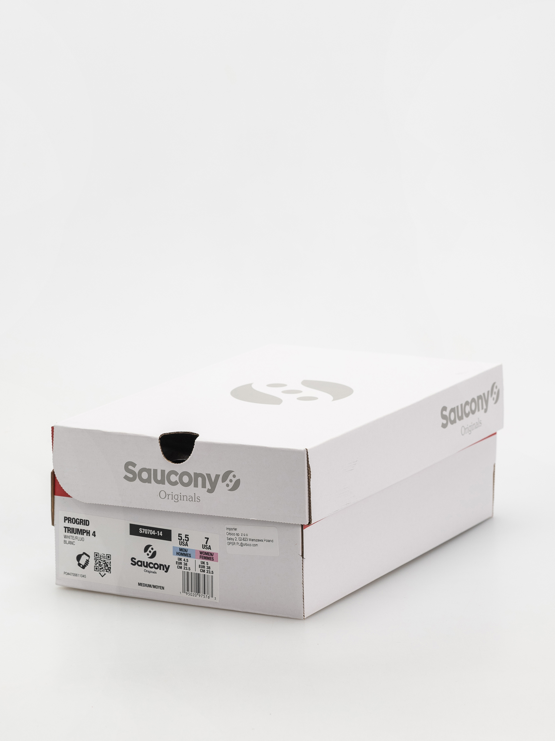 Взуття Saucony Progrid Triumph 4 (white/fluo)