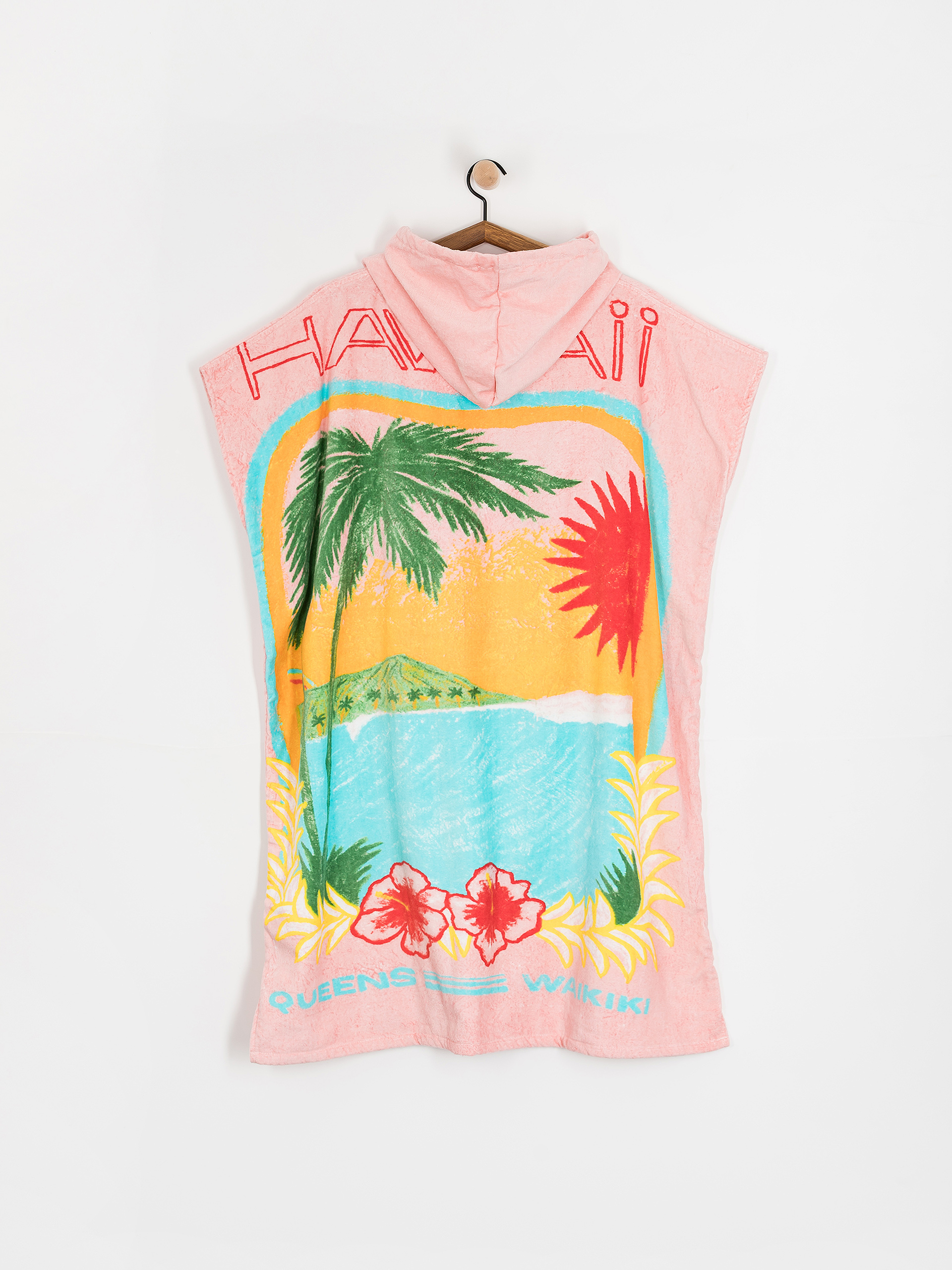 Akcesoria Roxy Poncho Atlas Wmn (pink carnation)