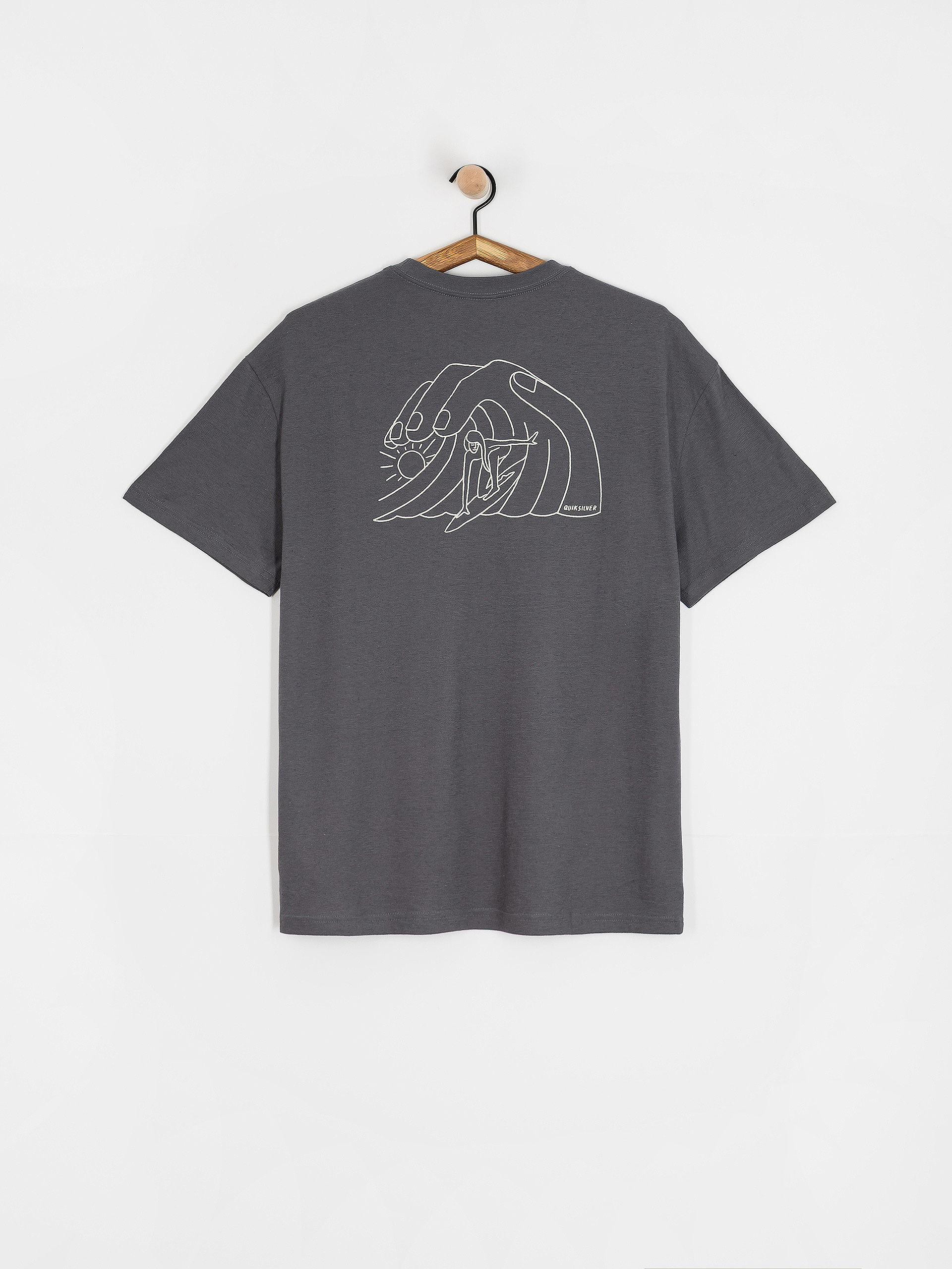 Футболка Quiksilver Freedom Swell (iron gate)