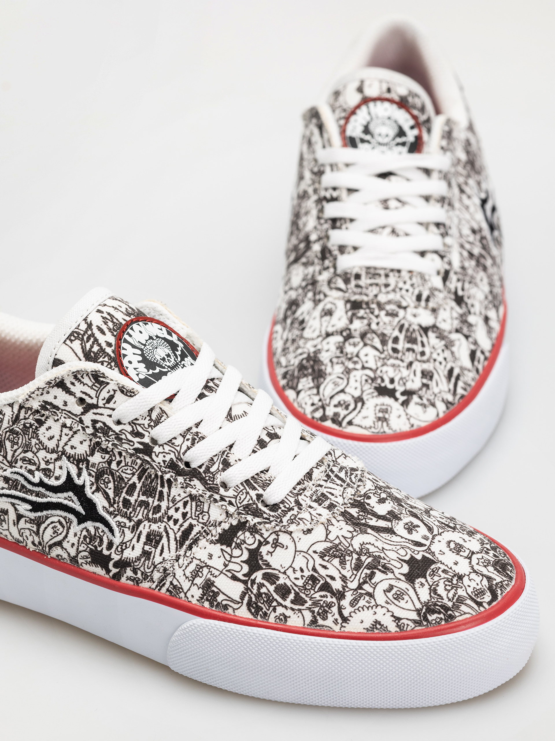 Взуття Lakai Manchester (white/canvas/print)