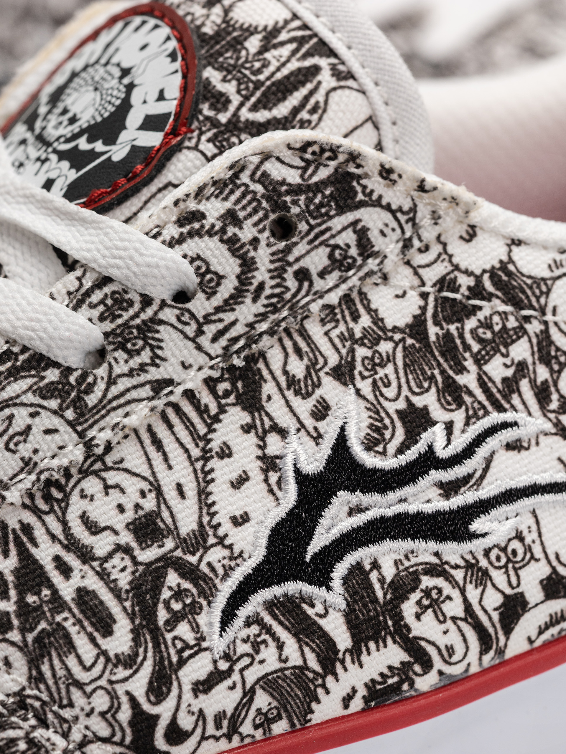 Взуття Lakai Manchester (white/canvas/print)