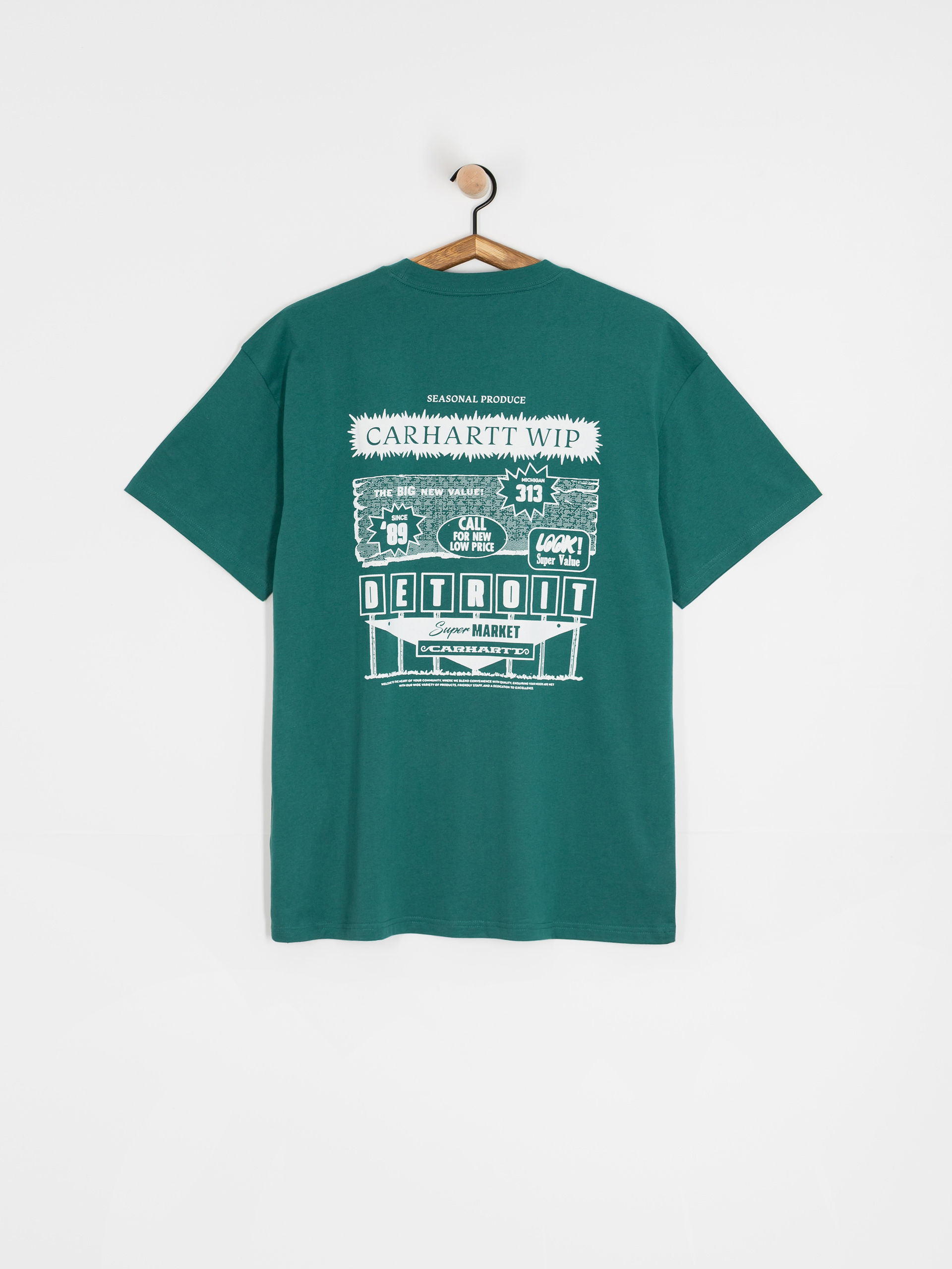 u0424u0443u0442u0431u043eu043bu043au0430 Carhartt WIP Catalogue (rainforest/white)