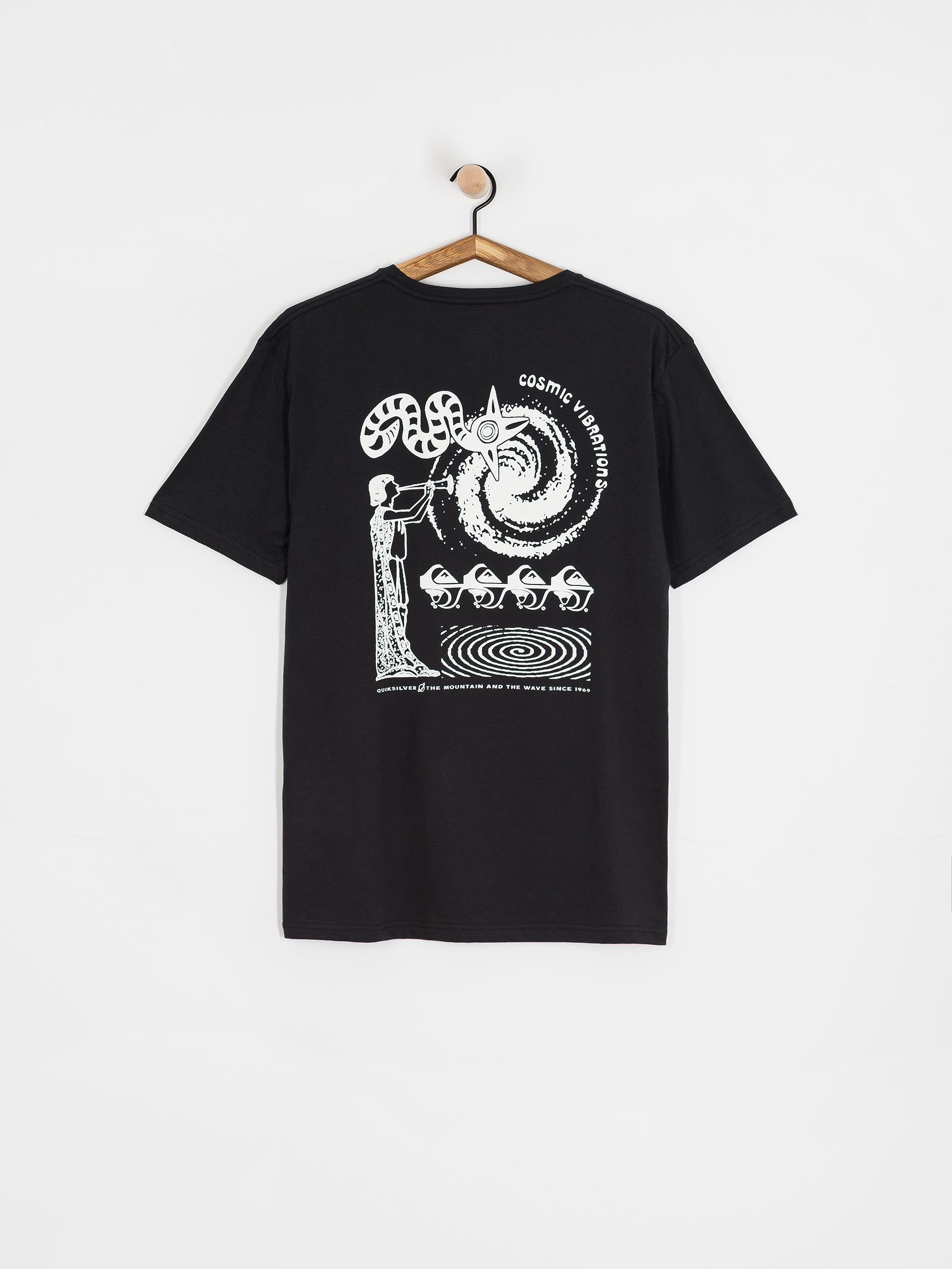 Футболка Quiksilver Cosmic Vibrations (black)