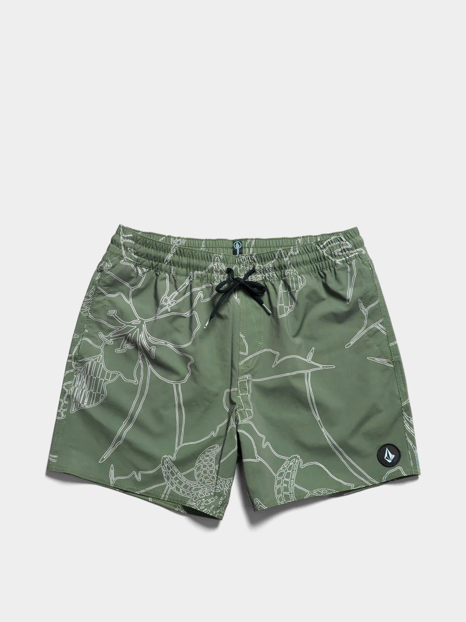 Шорти Volcom Lido Print Trunk 16 (light olive)