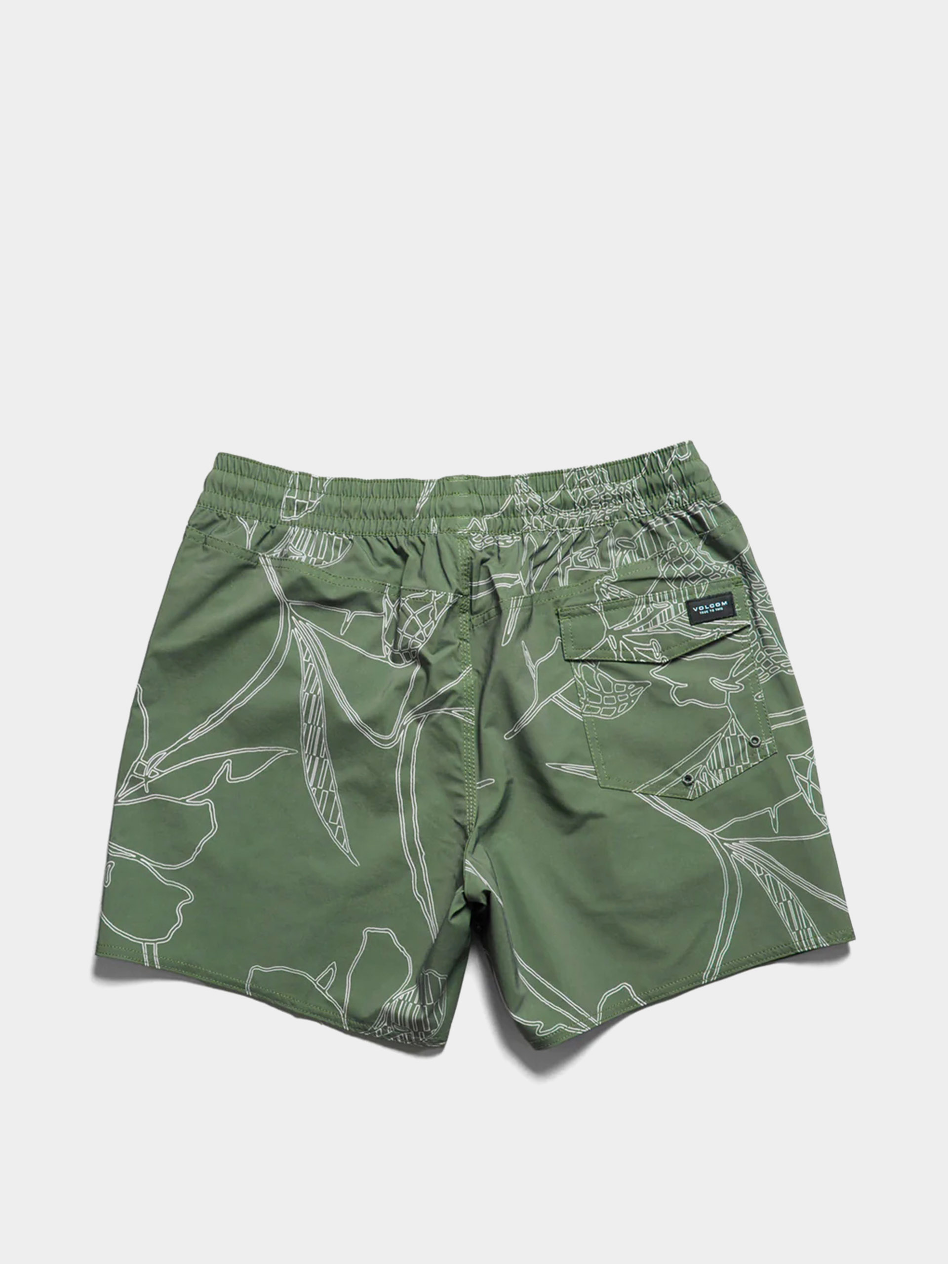 Шорти Volcom Lido Print Trunk 16 (light olive)