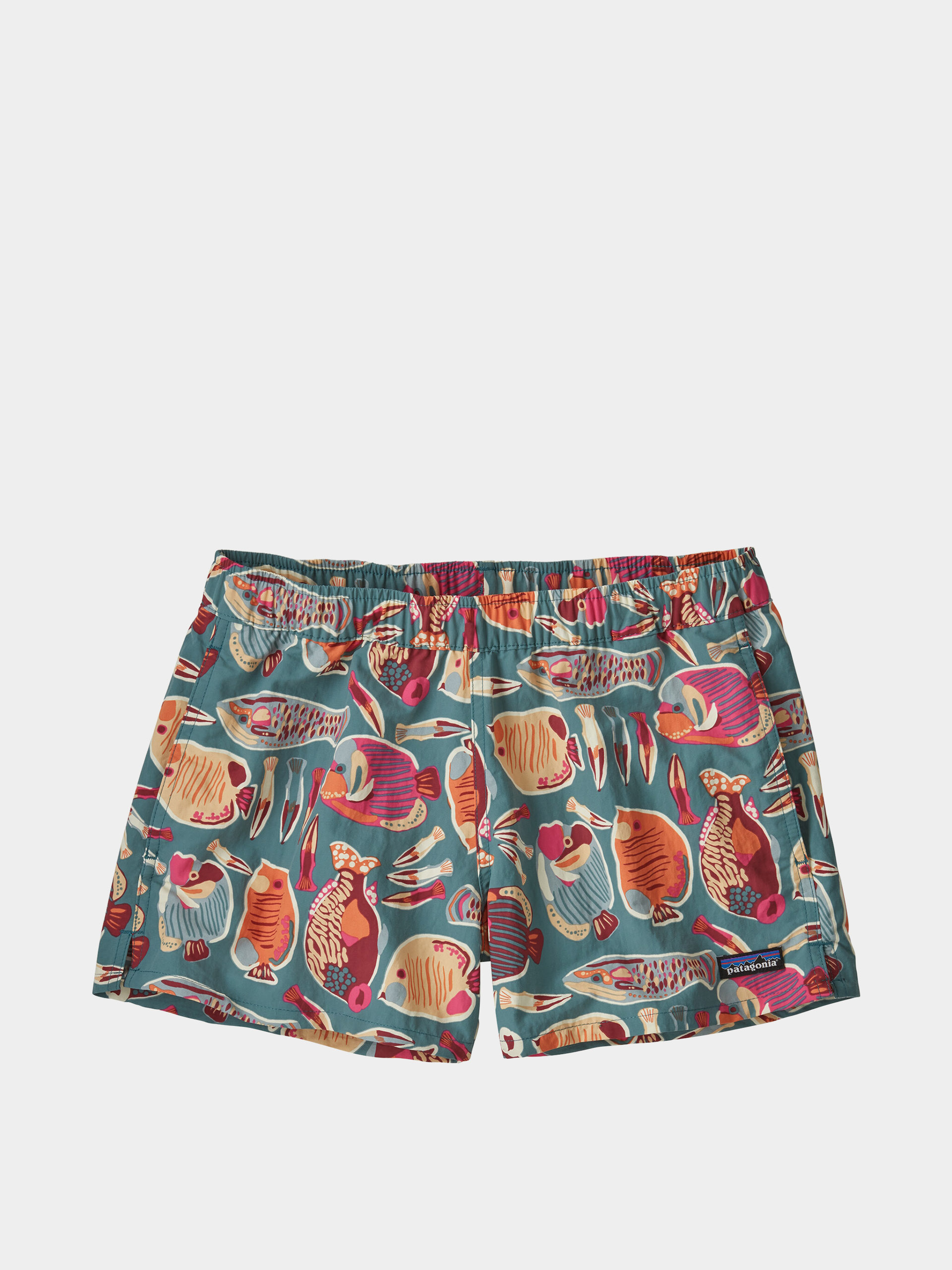 Шорти Patagonia Barely Baggies 2 1/2 in Wmn (wrasse/wetland blue)