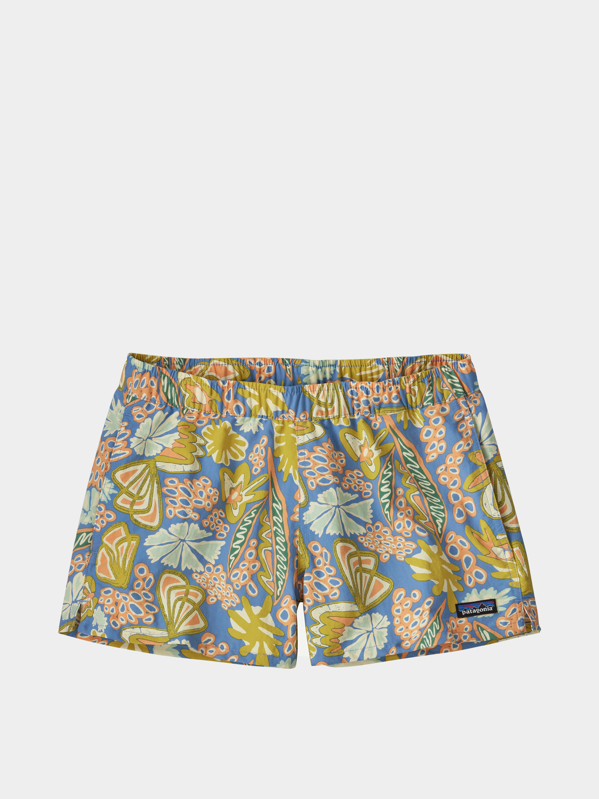Шорти Patagonia Barely Baggies 2 1/2 in Wmn (flourish/abundant blue)