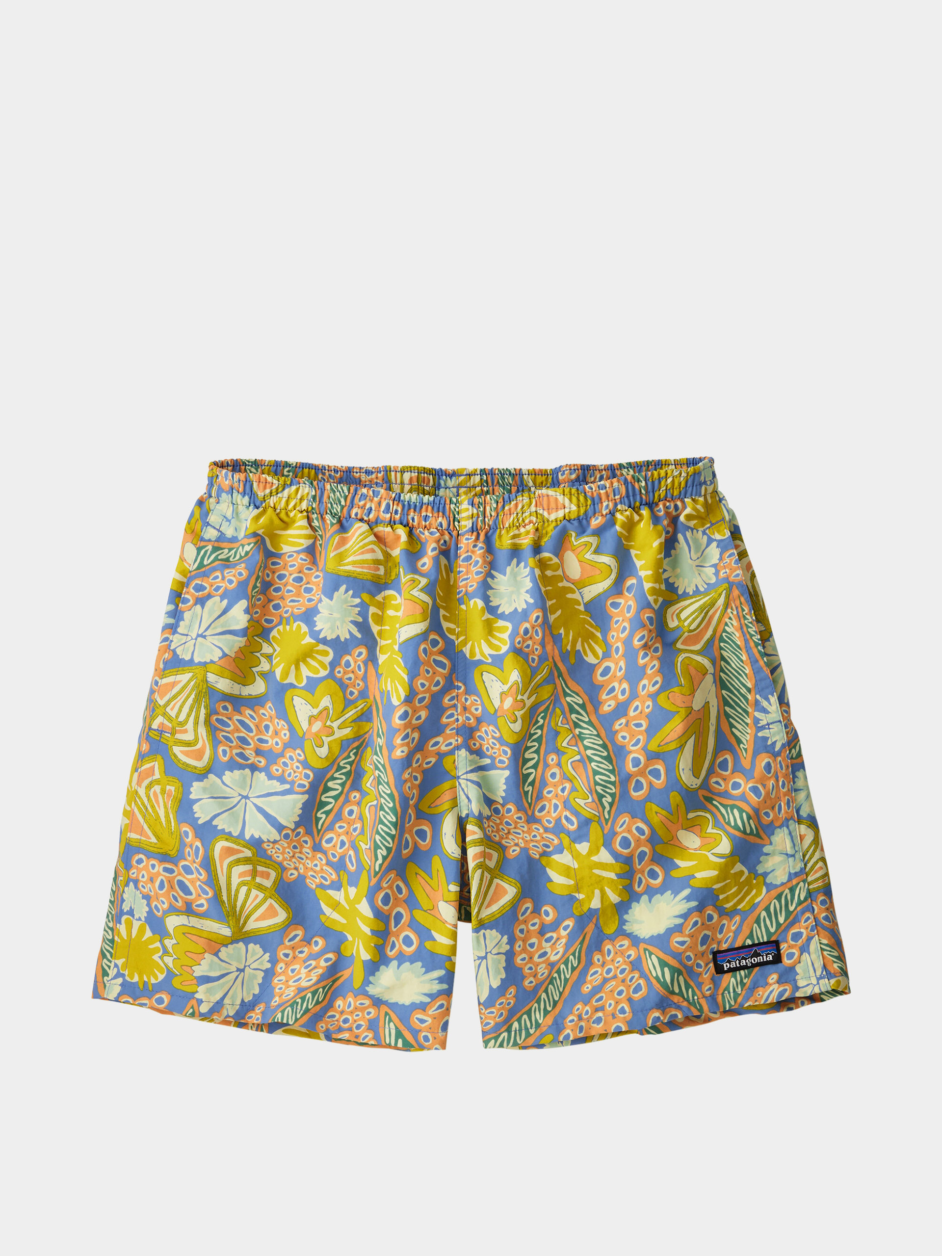 Шорти Patagonia Baggies Shorts 5in (flourish/abundant blue)