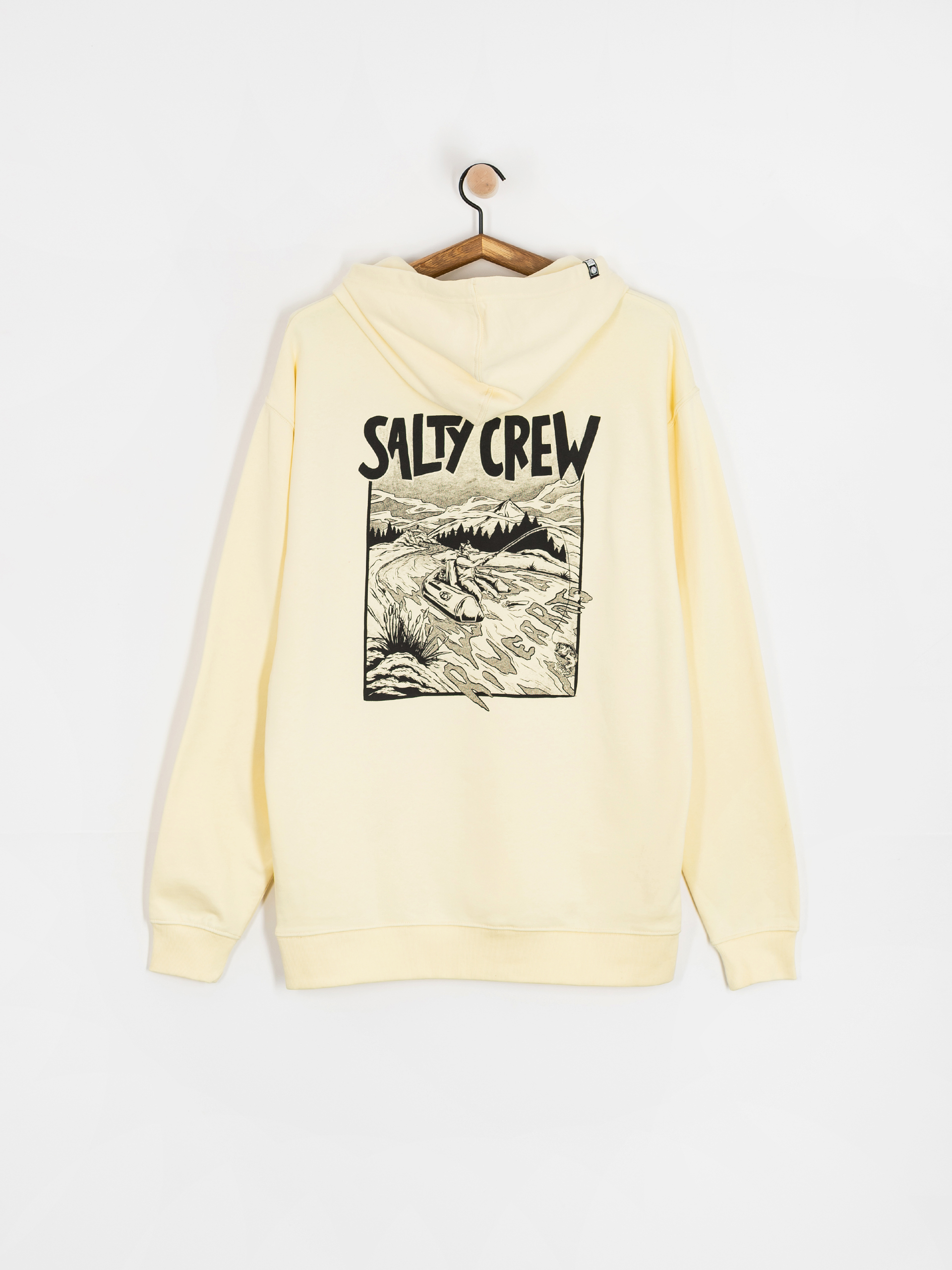 Худі Salty Crew River Rats HD (transparent yellow)