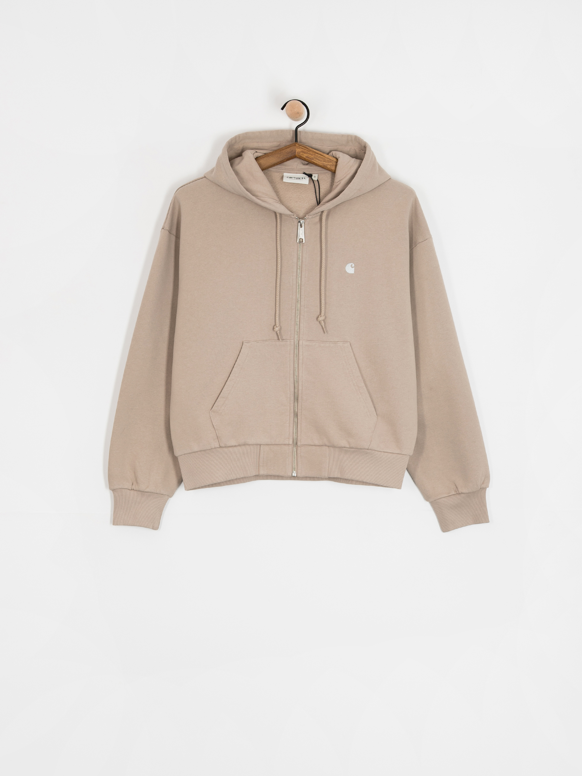 Худі Carhartt WIP Casey ZHD Wmn (dusky beige/silver)