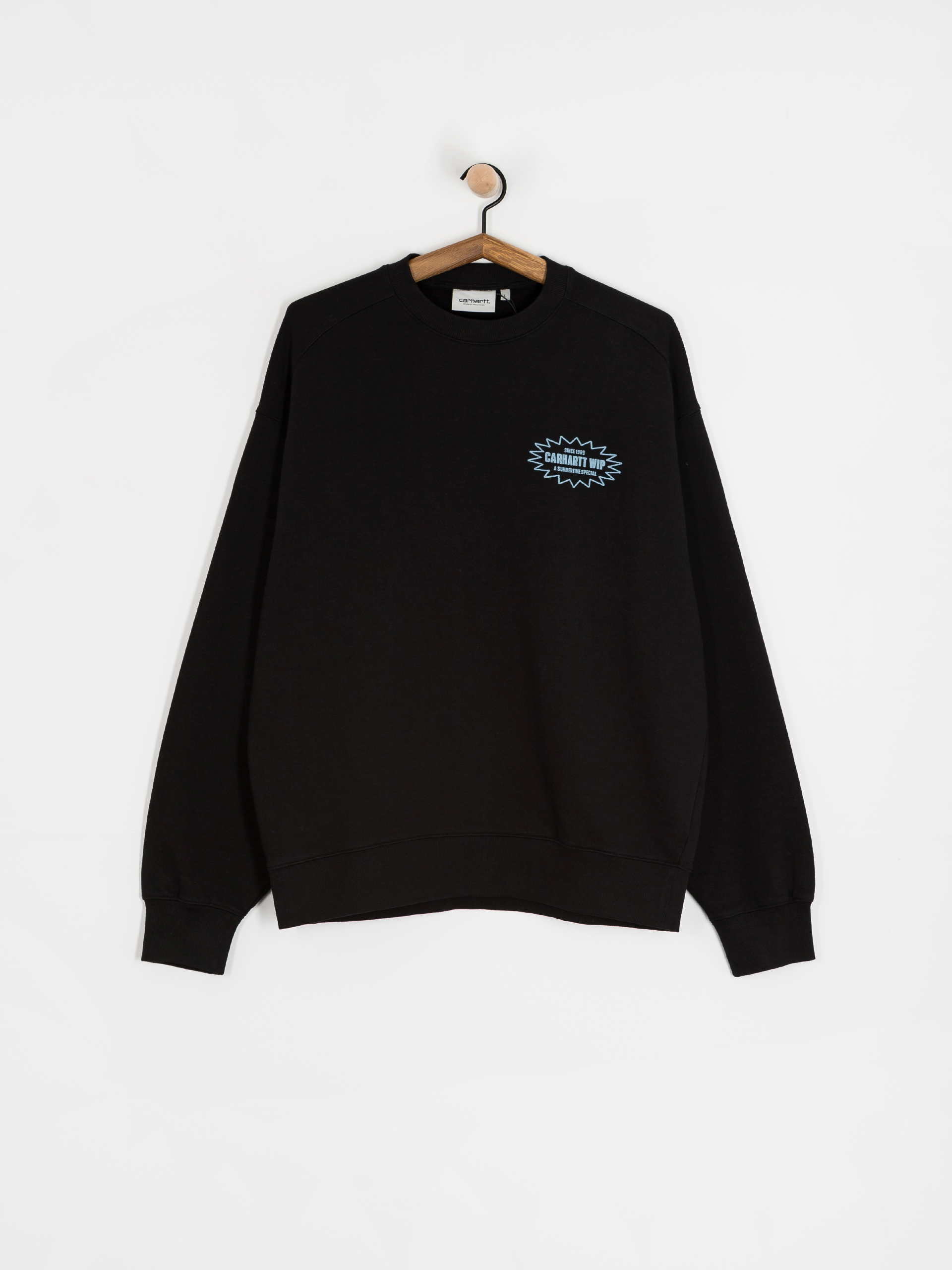 Світшот Carhartt WIP Catalogue (black/bluebird)