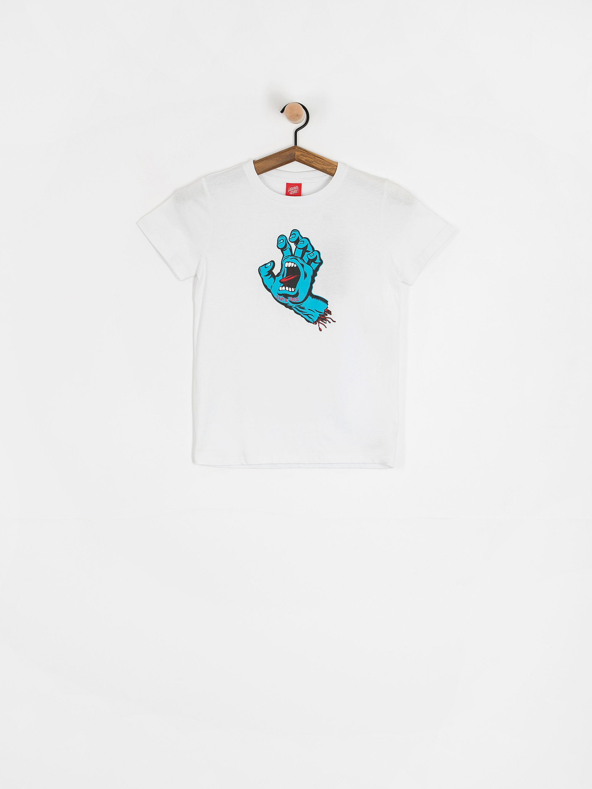 Футболка Santa Cruz Screaming Hand JR (white)