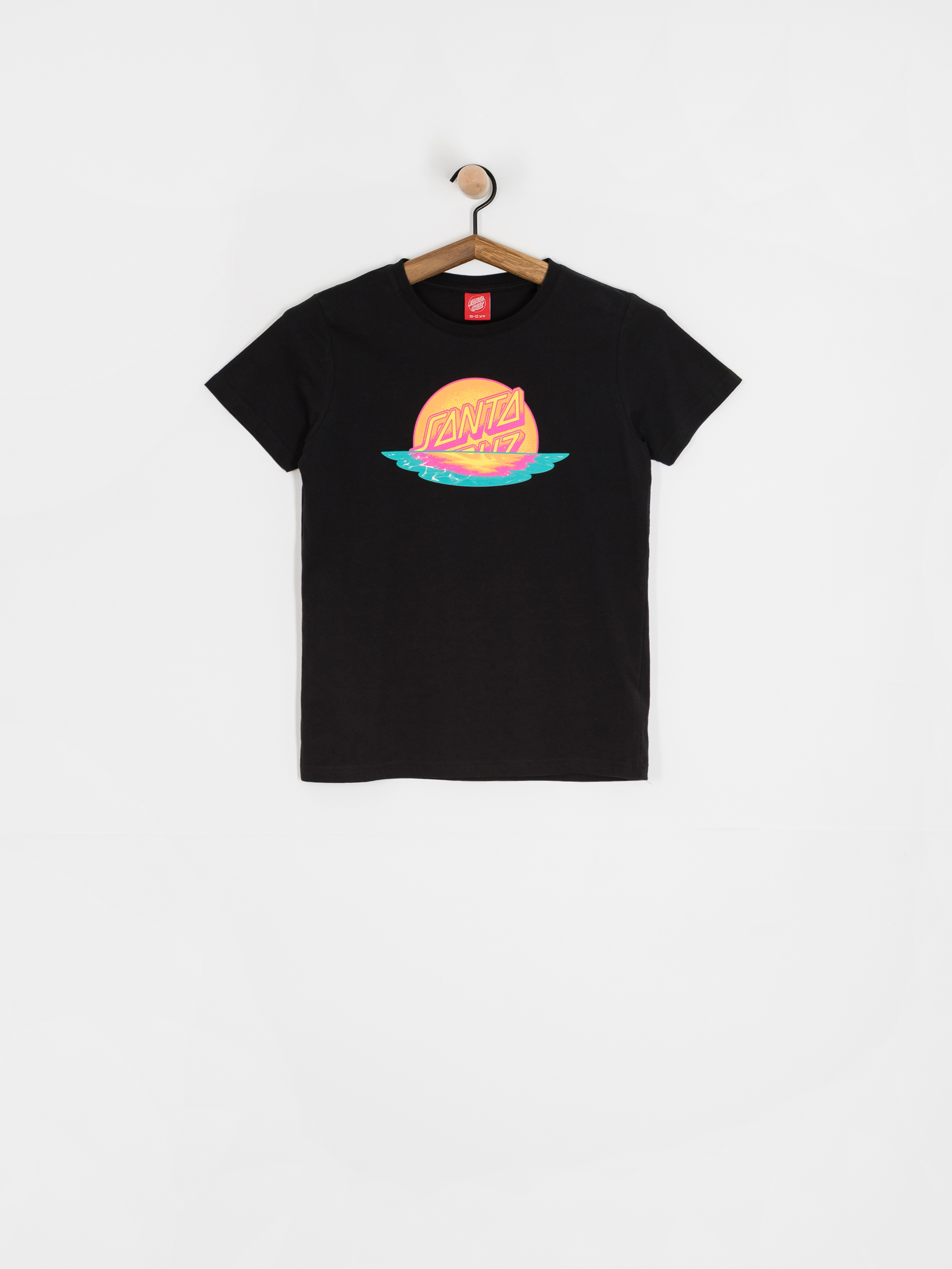 Футболка Santa Cruz Sunrise Dot Front JR (black)
