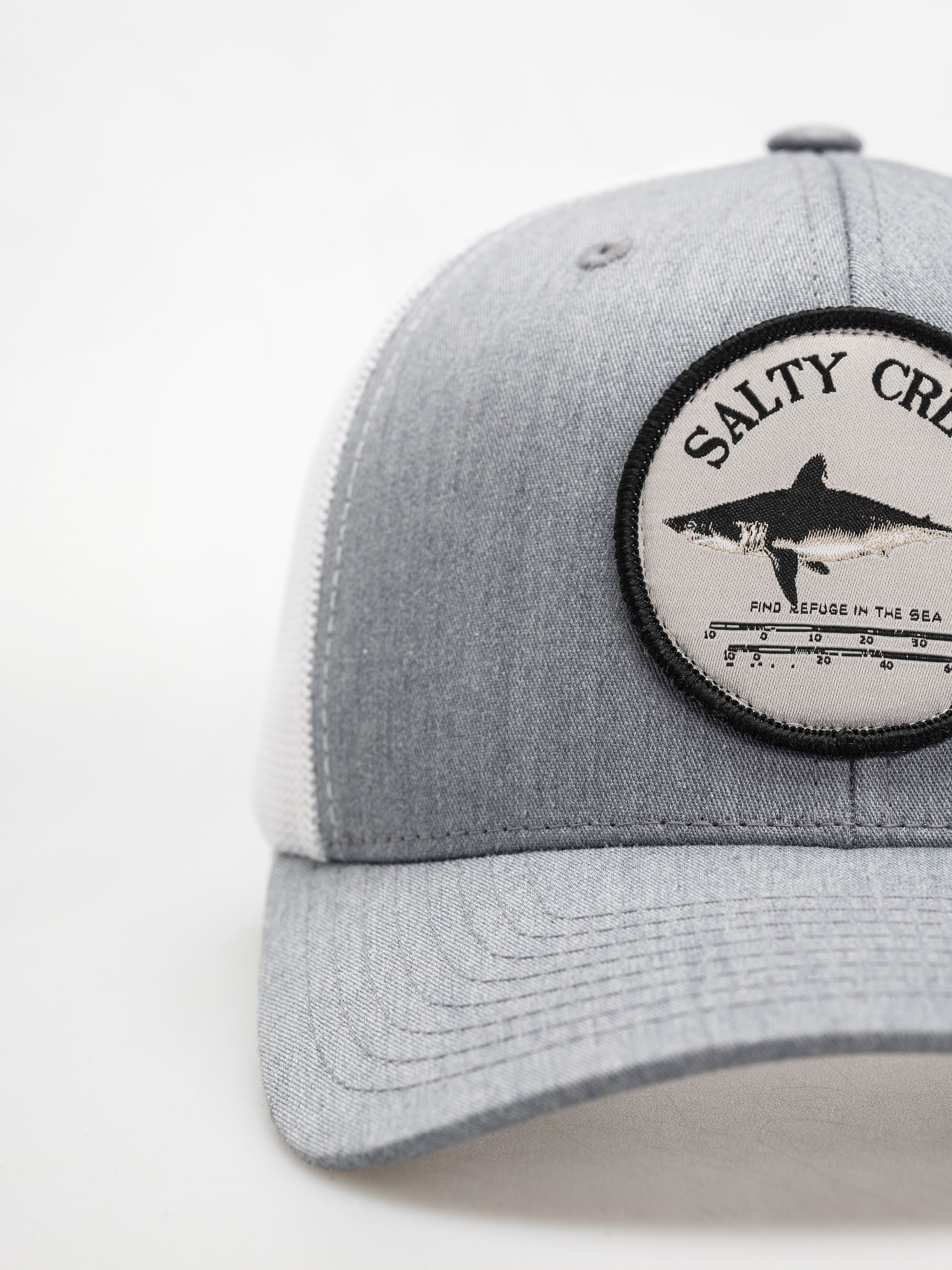 Кепка Salty Crew Bruce (heather grey white)