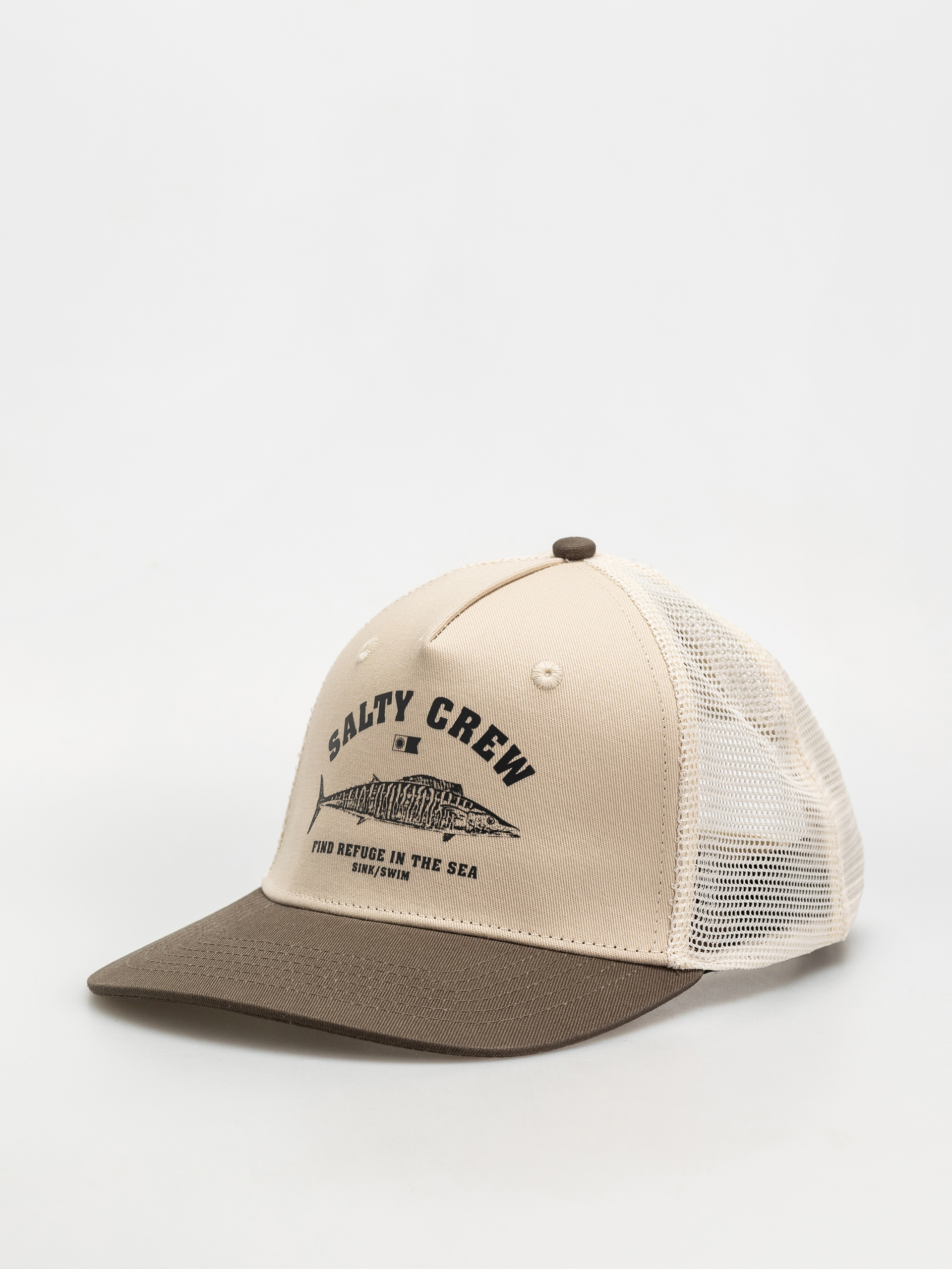 Кепка Salty Crew Wahoo Stamp (oyster olive)