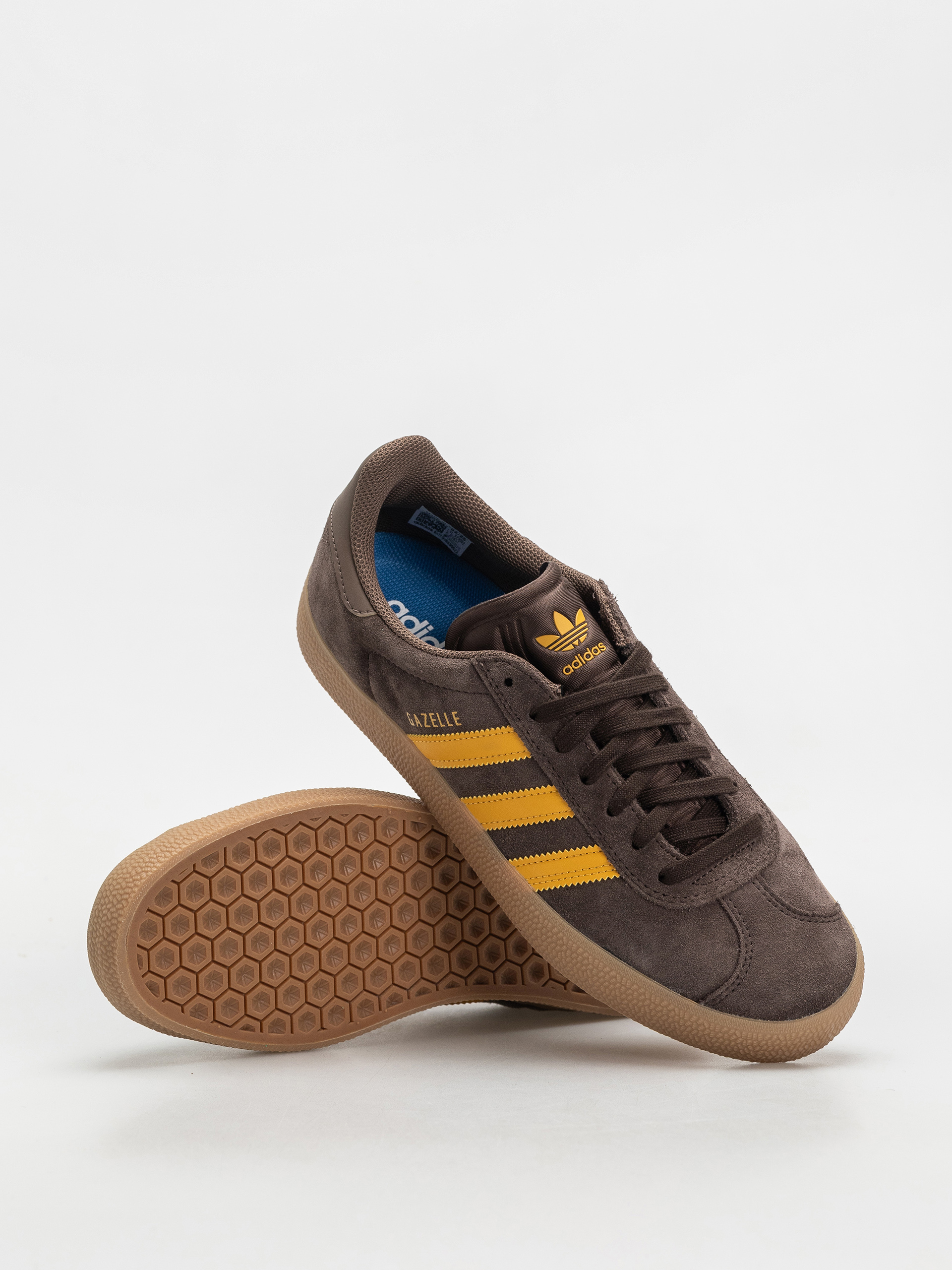 Взуття adidas Gazelle ADV - коричневий (crywht/crywht/gum4)
