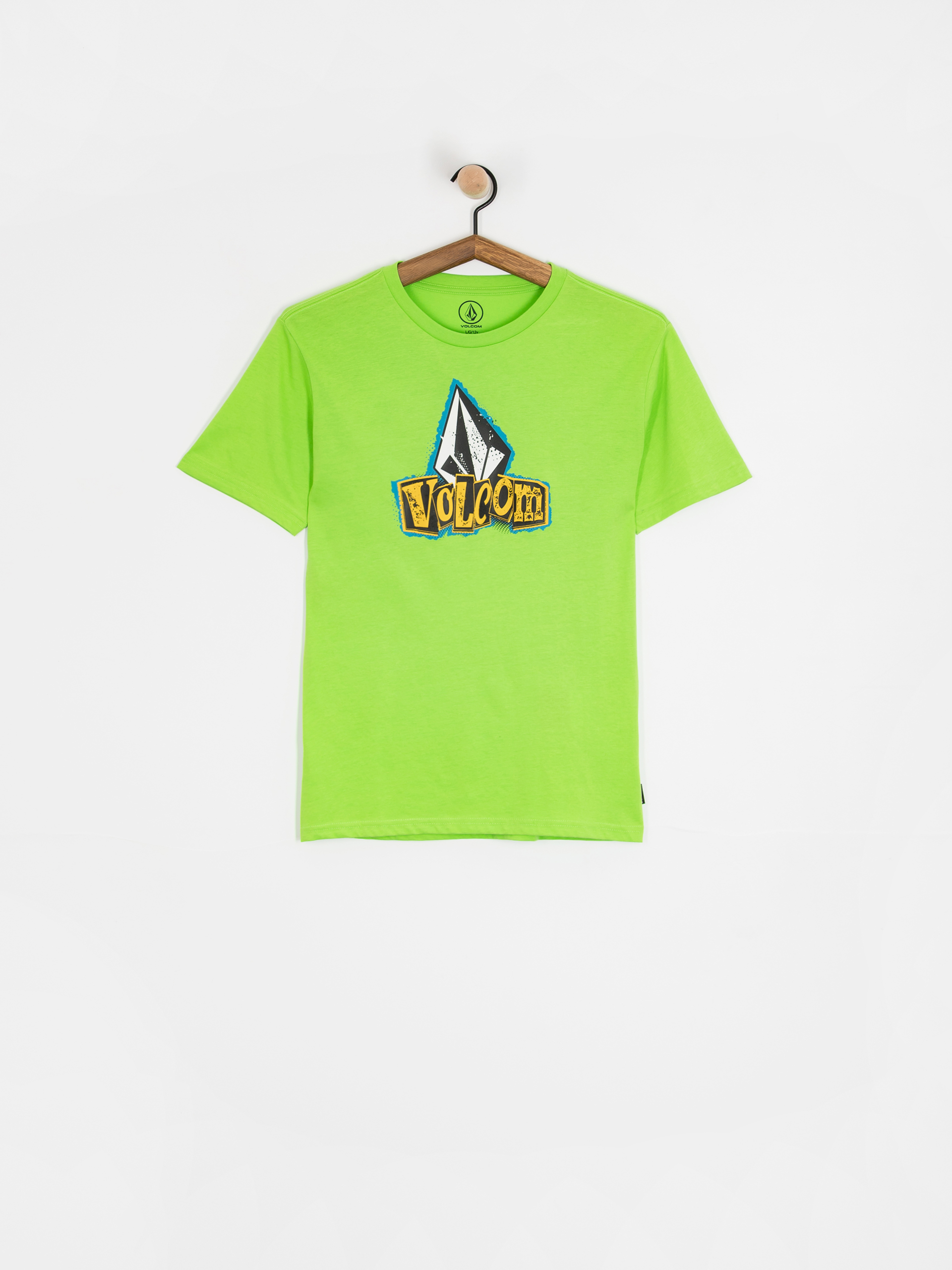 Футболка Volcom Sticker Stamp JR (electric green)