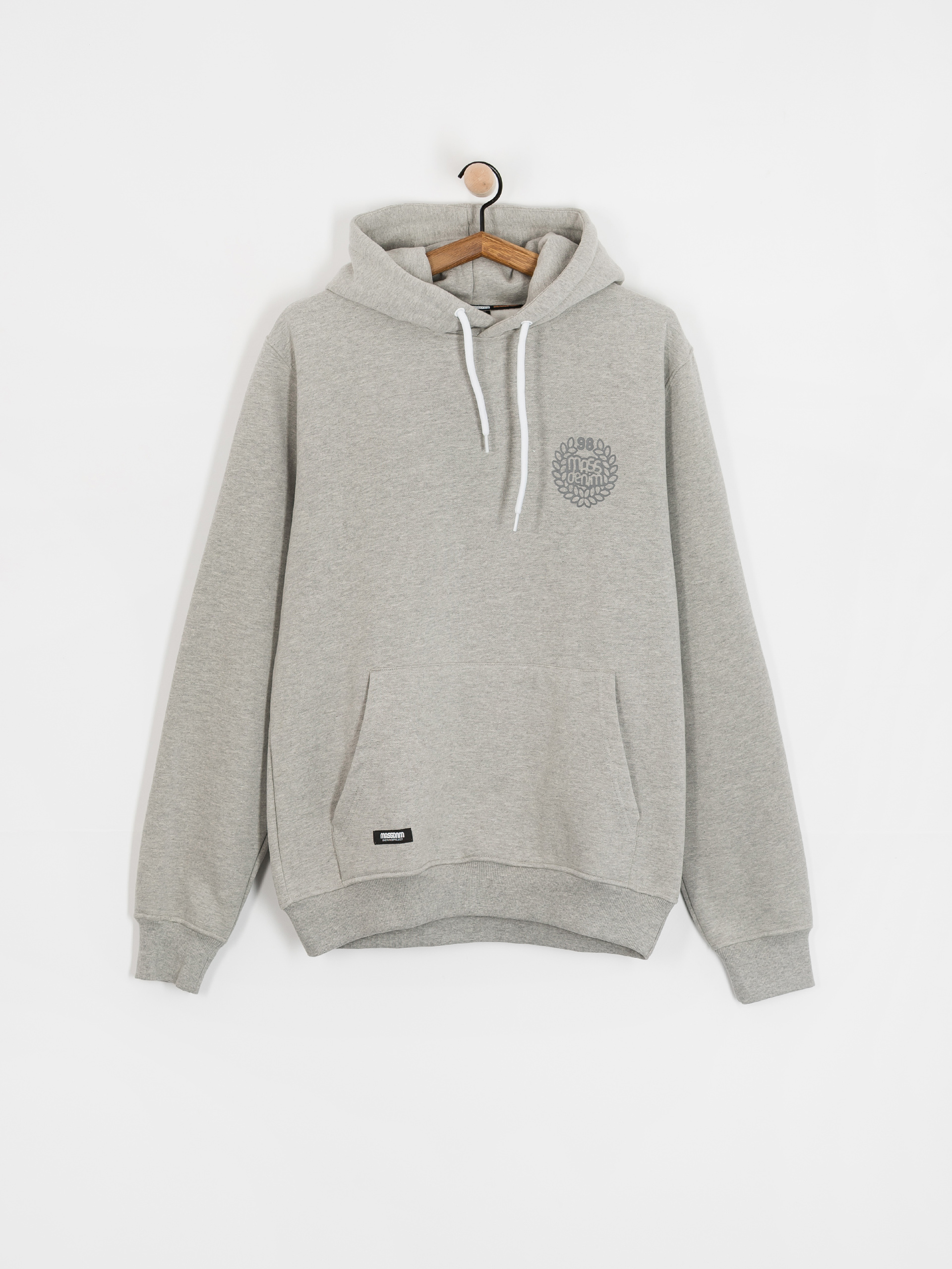 Худі MassDnm Base Back HD (lt heather grey)