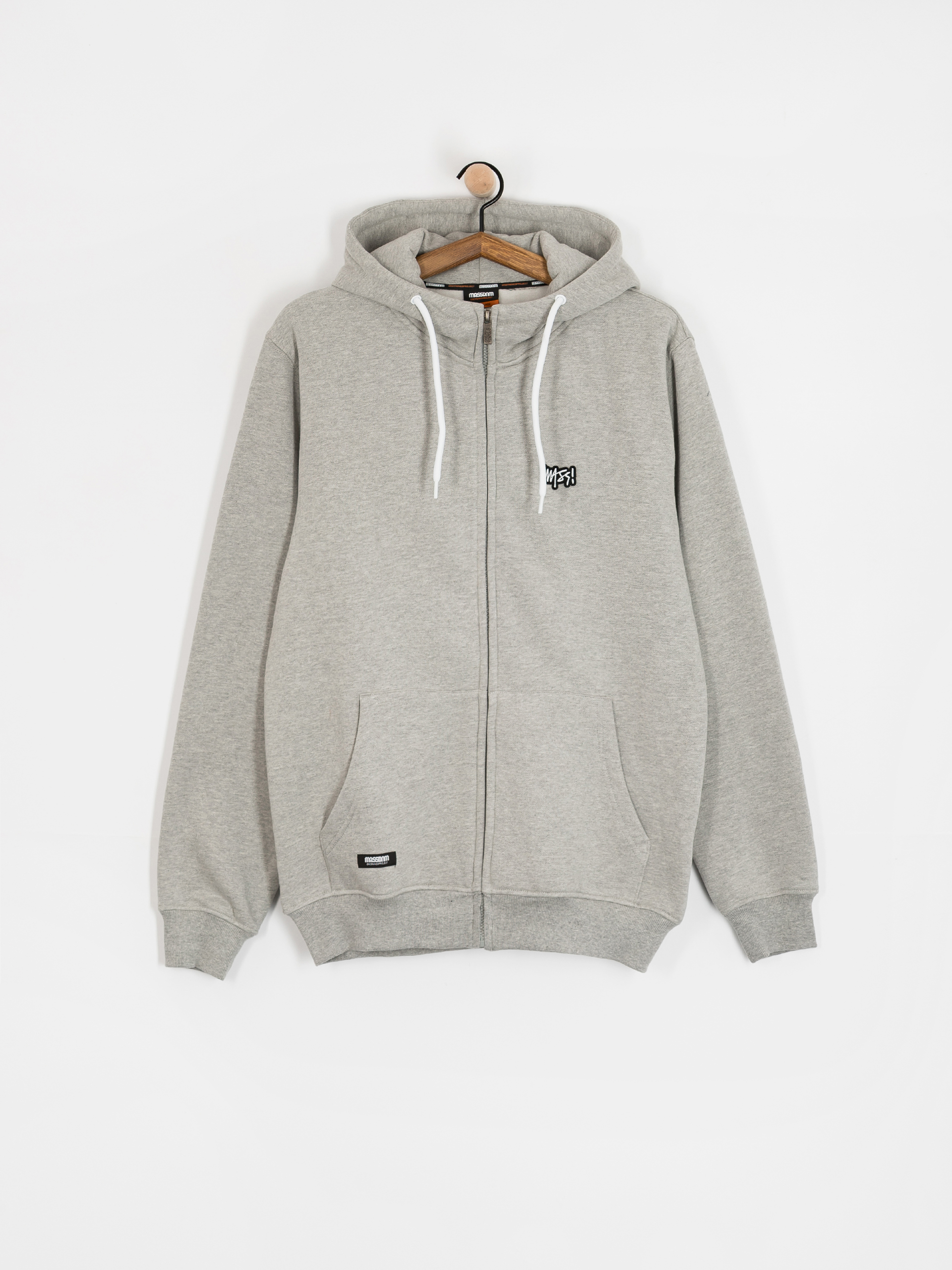 Худі MassDnm Signature Patch ZHD (lt heather grey)