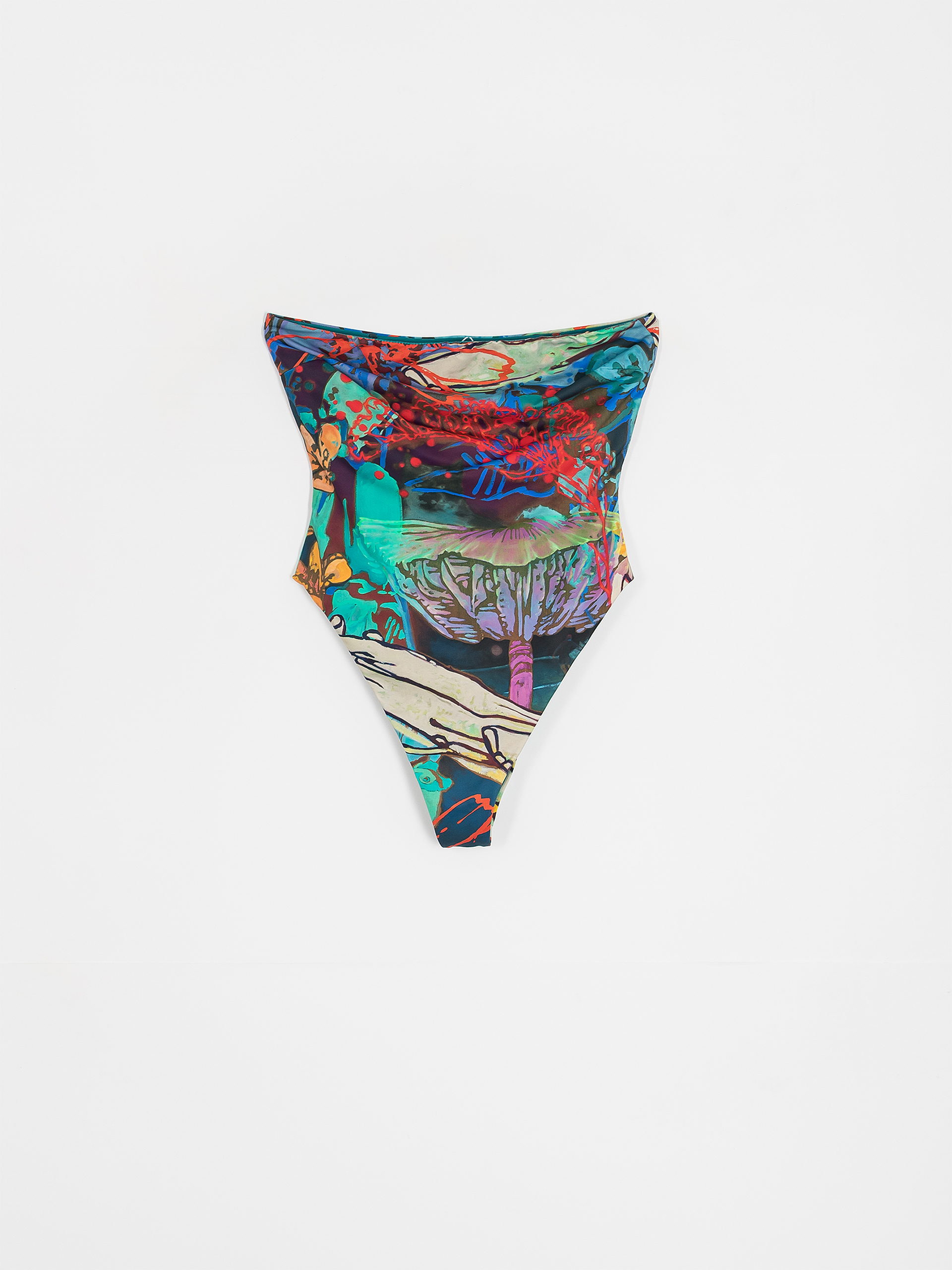 Купальник RVCA Sage Tubular 1 Pc Med Frn Wmn (multi)