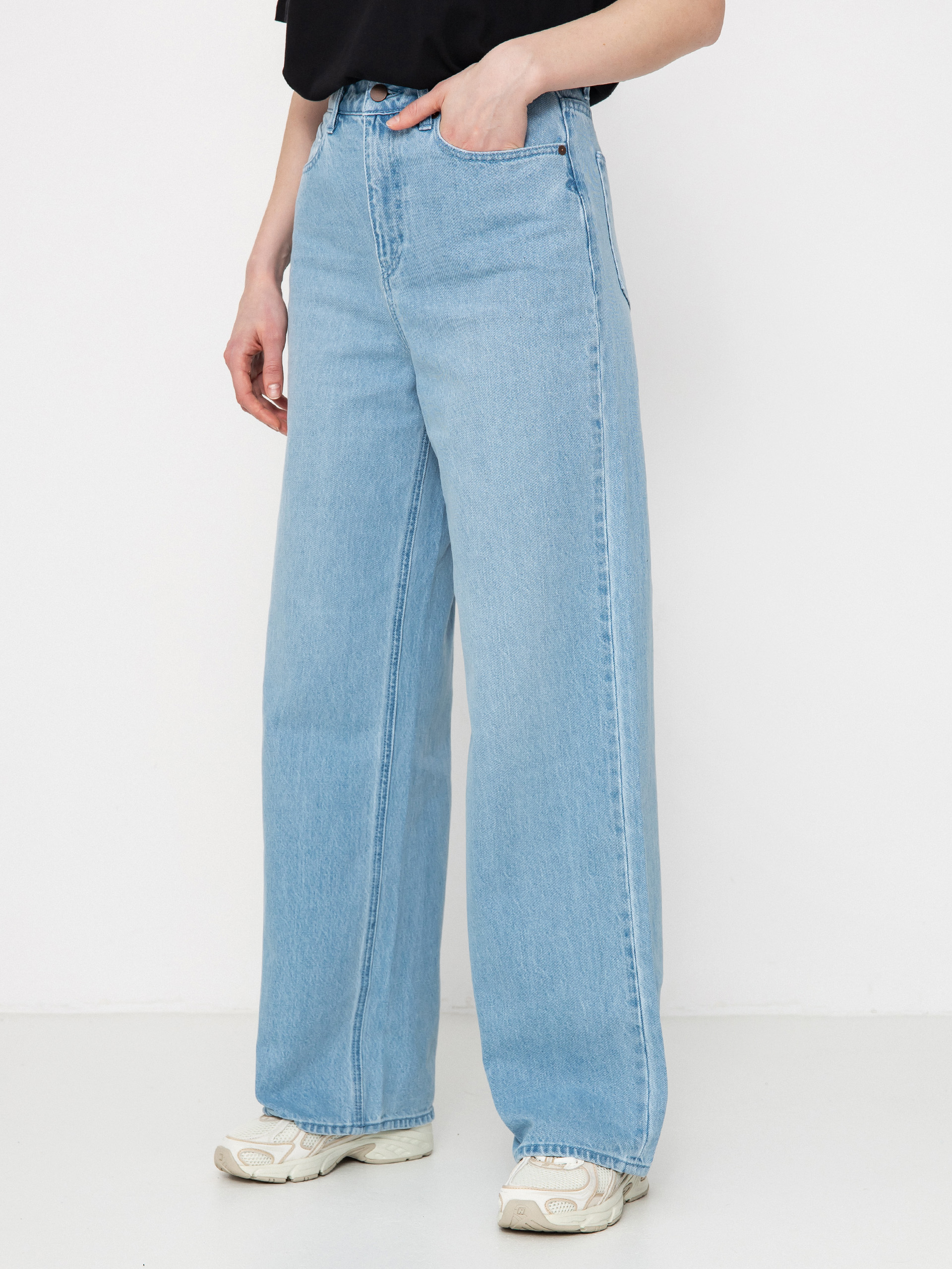 Штани Volcom Stoned Boyfriend Hi rise Wmn (blue bird)